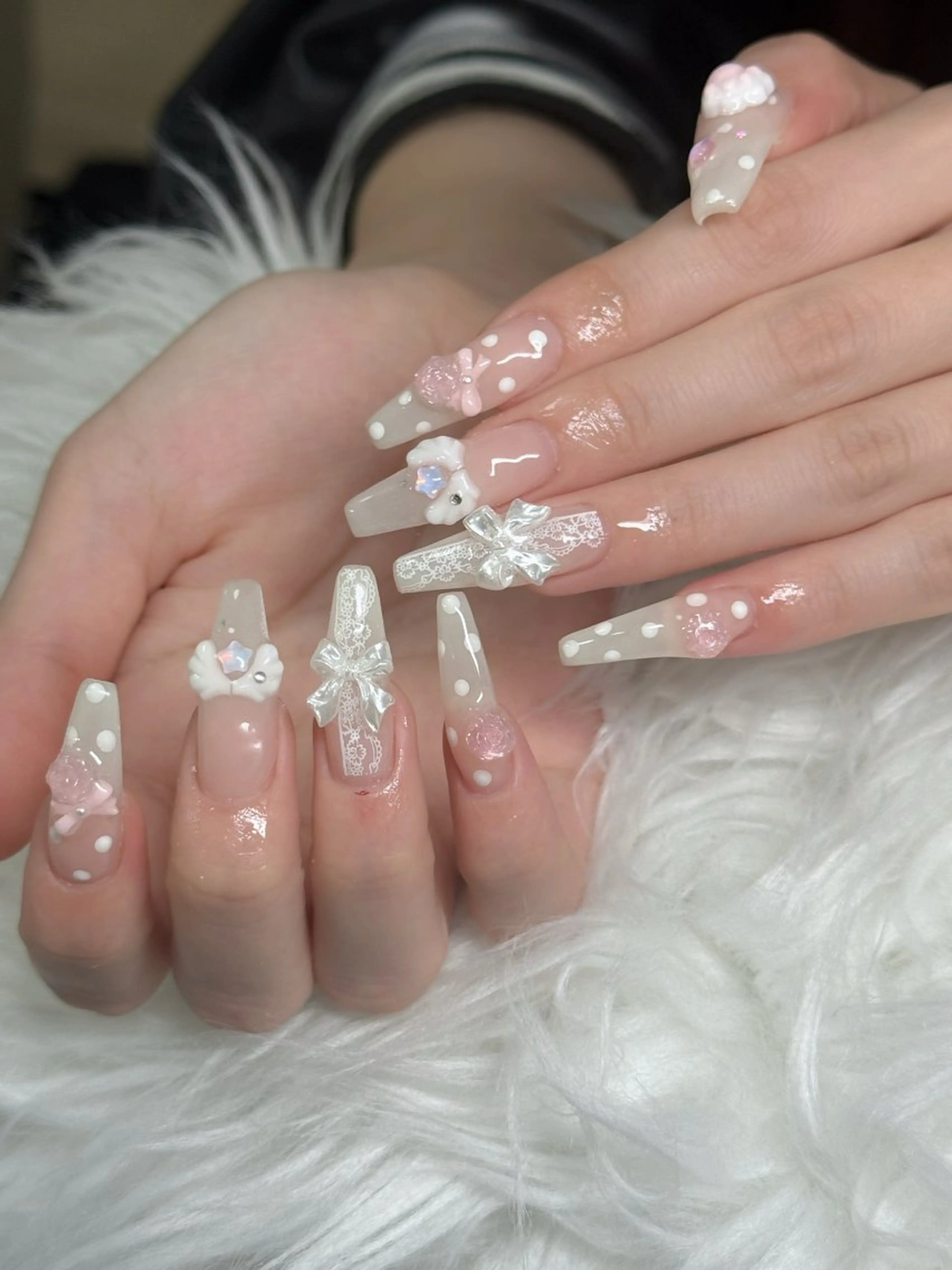ネイル べっ甲ネイル チークネイル フラッシュネイル フラワーネイル フットネイル ハンドネイル Hani Nail Salonのネイルデザイン