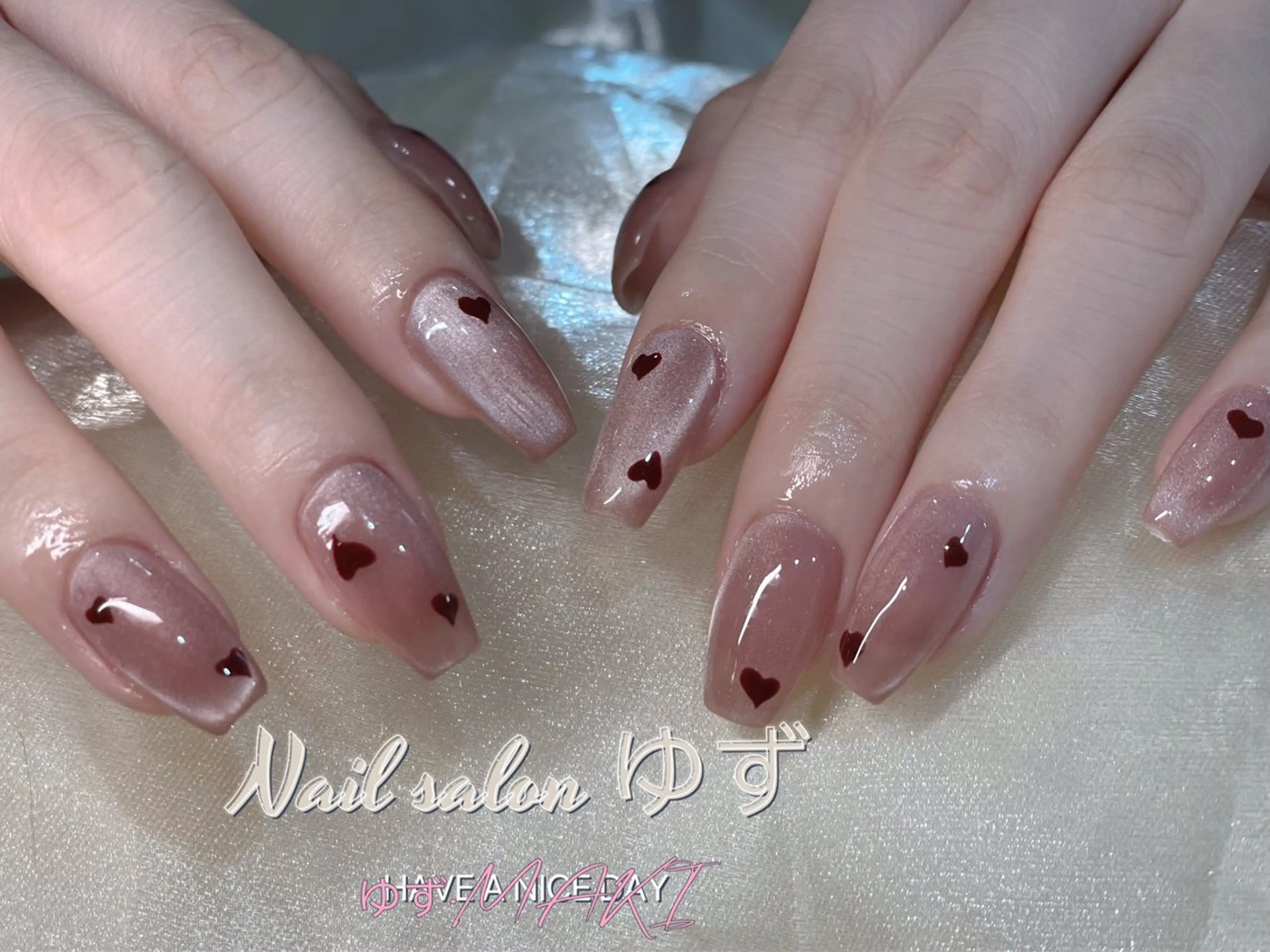 ネイル ハンドネイル MAKI💚💚💚 秋葉原.のネイルデザイン