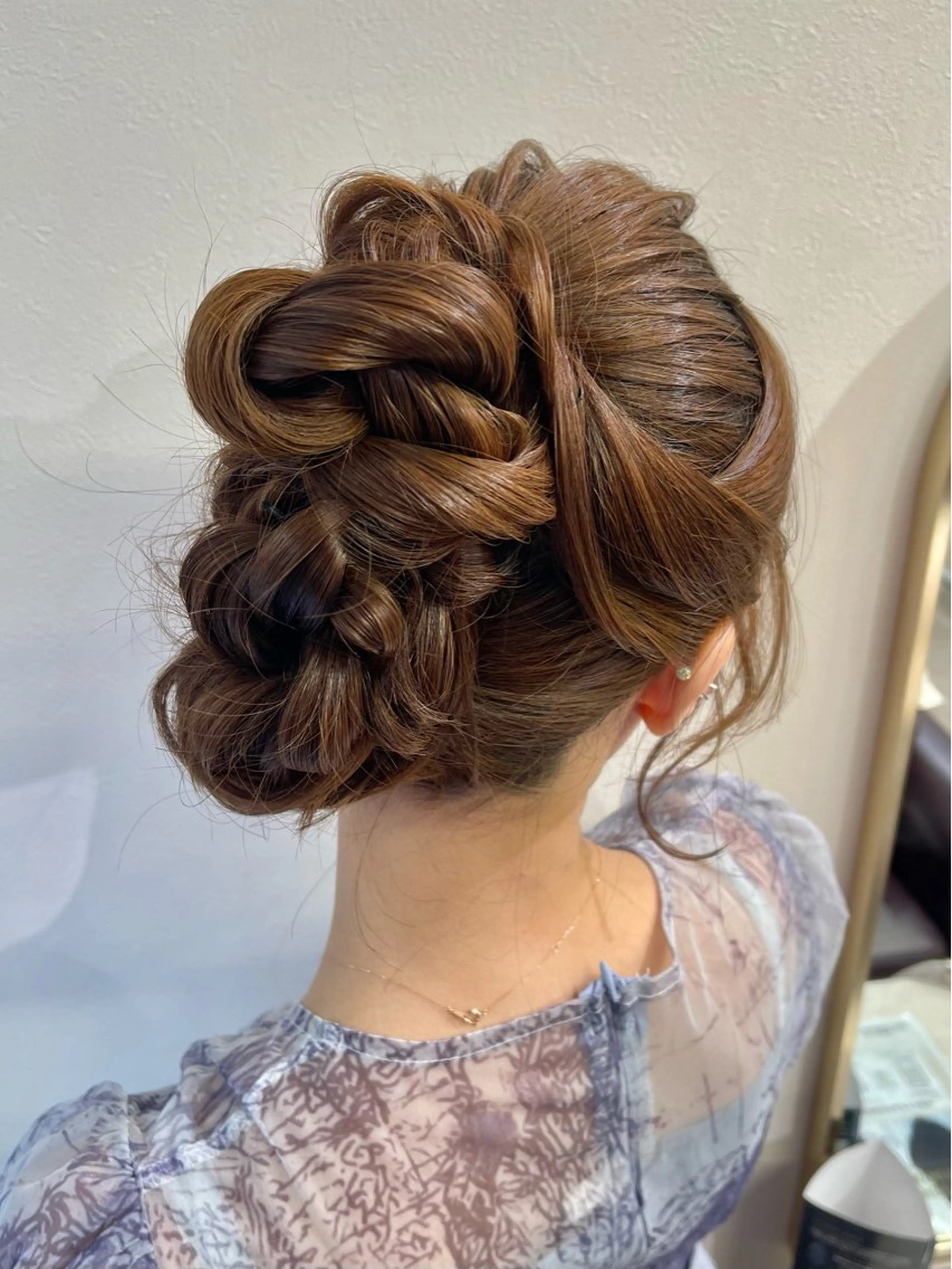 ヘアアレンジ 結婚式・ブライダル 卒業式のヘアスタイル ヘアセット charm《銀座》 ヘアセット/縮毛矯正のヘアスタイル