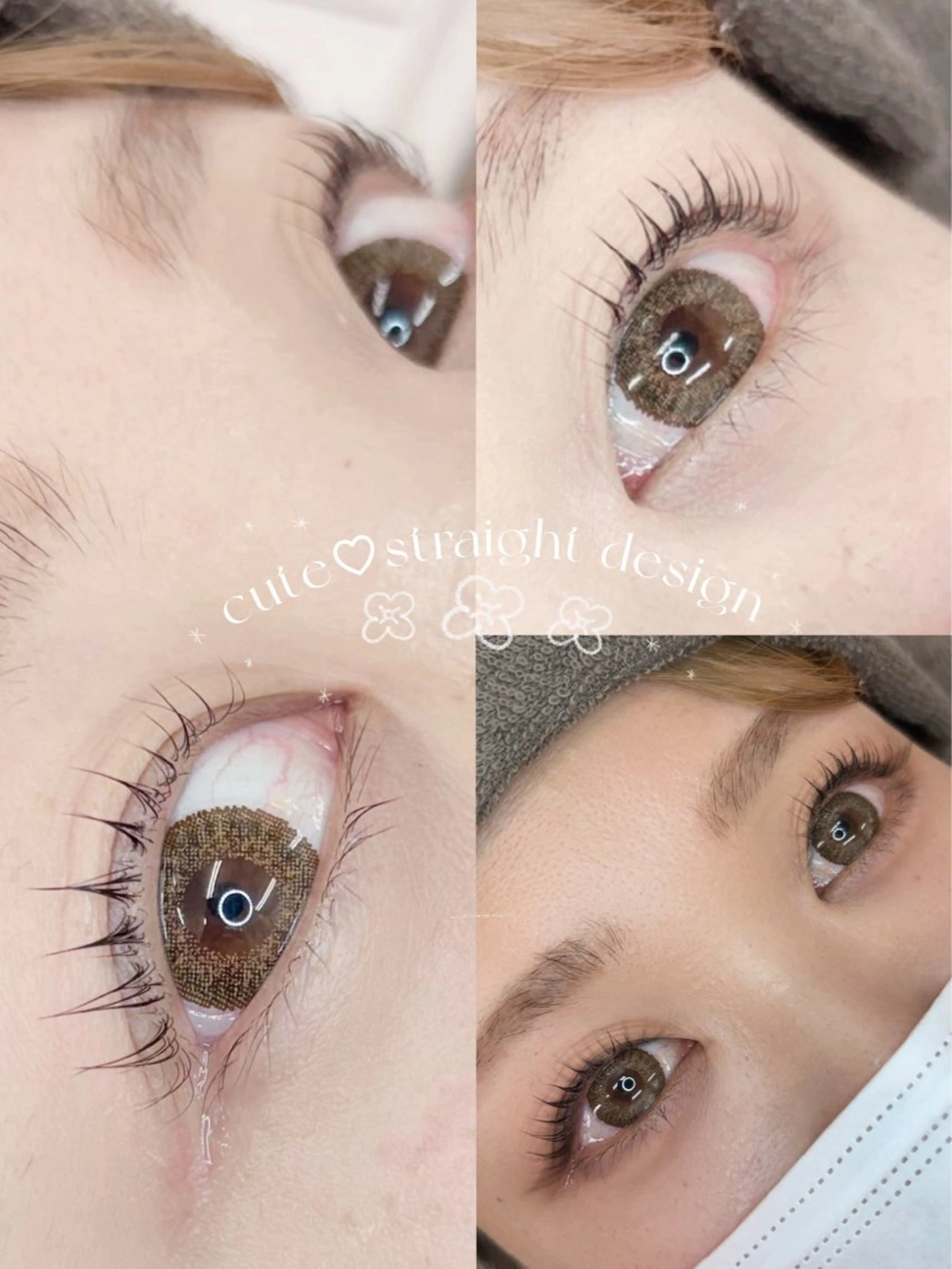 マツエク・マツパ パリジェンヌラッシュリフト 森本 Syrup蕨店のマツエク・マツパデザイン