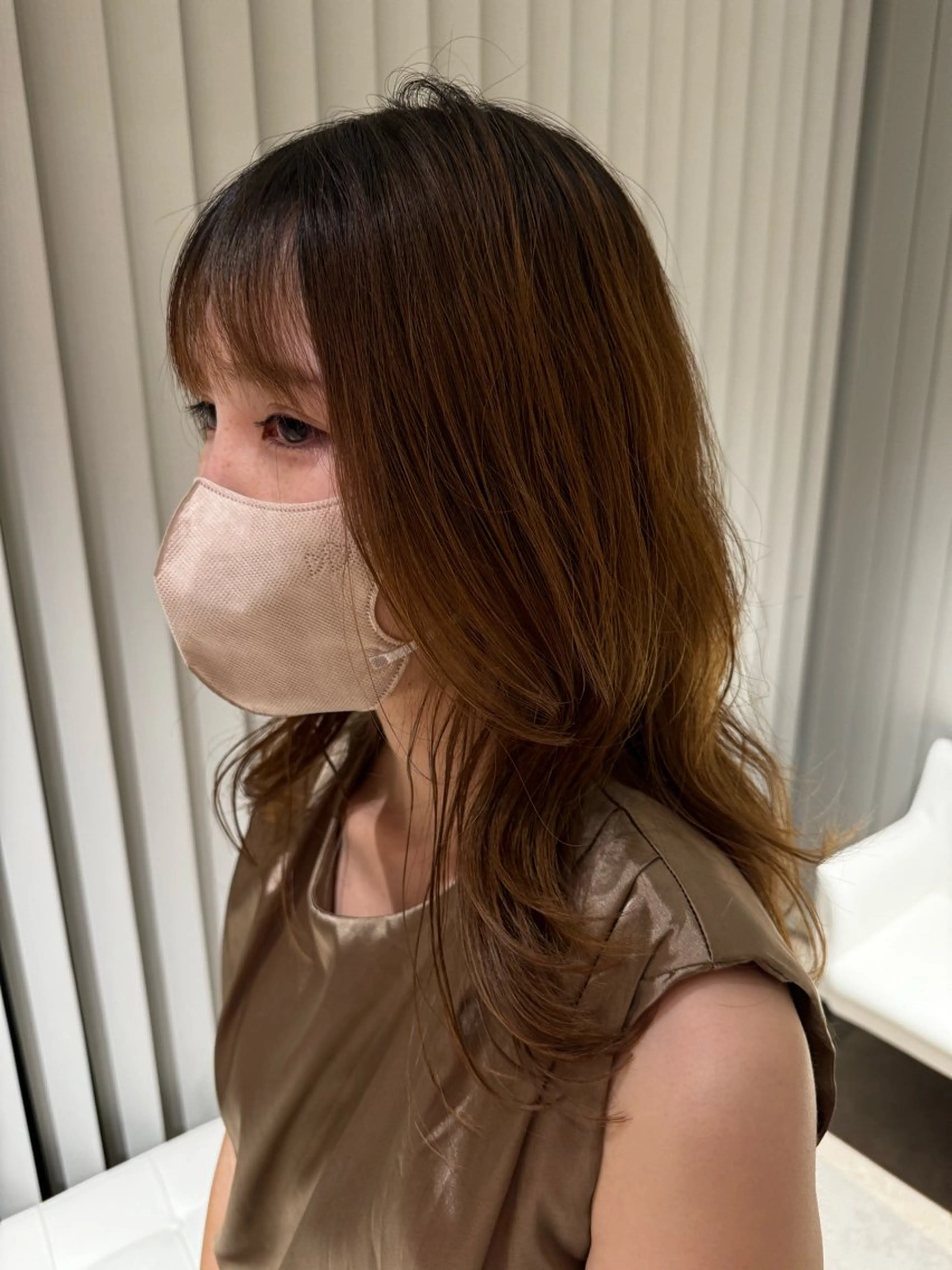 ロング パーマ カットモデル募集 🔥中浜　稜のヘアスタイル