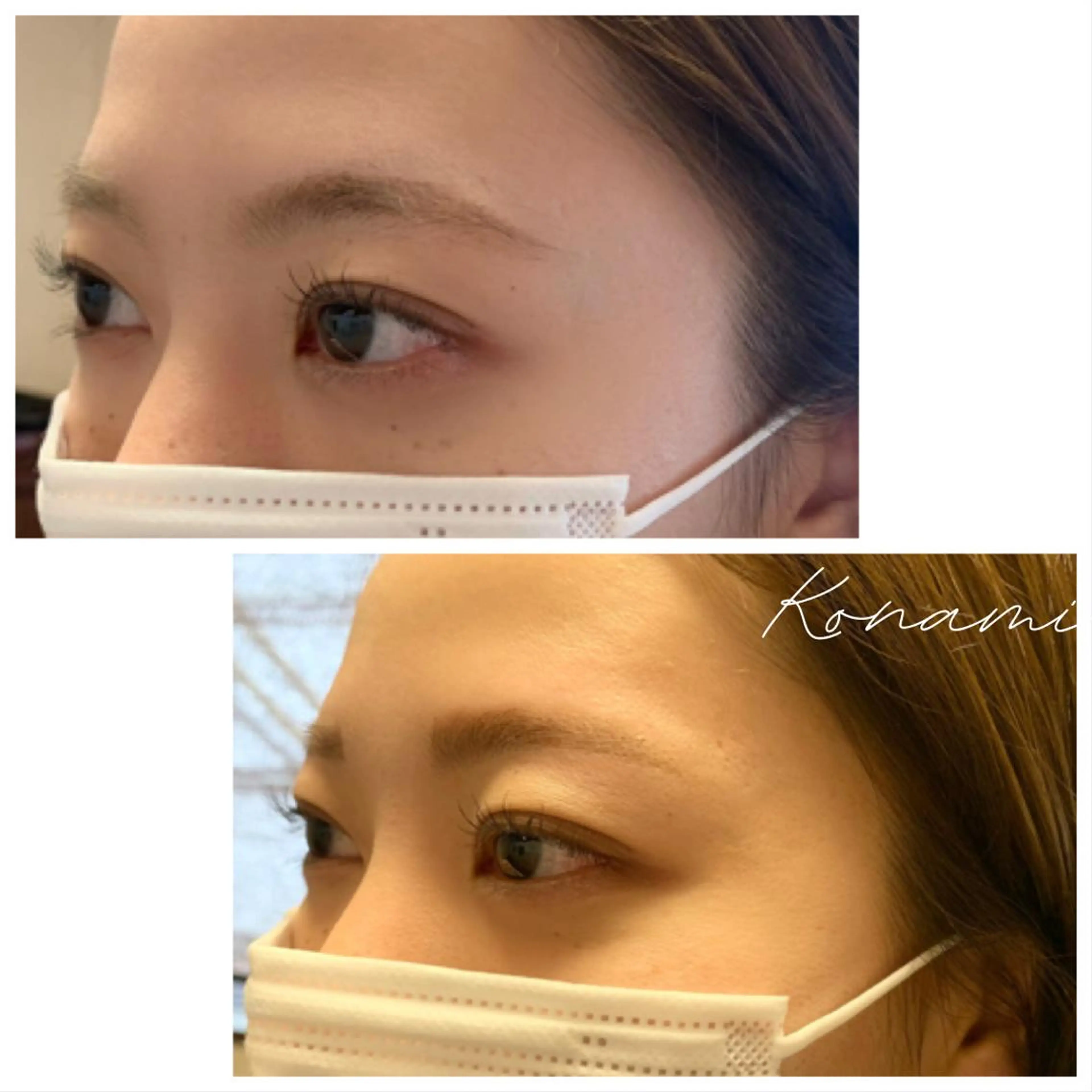 アイブロウ ワックス脱毛 シードリン 府内店 小波のヘアスタイル