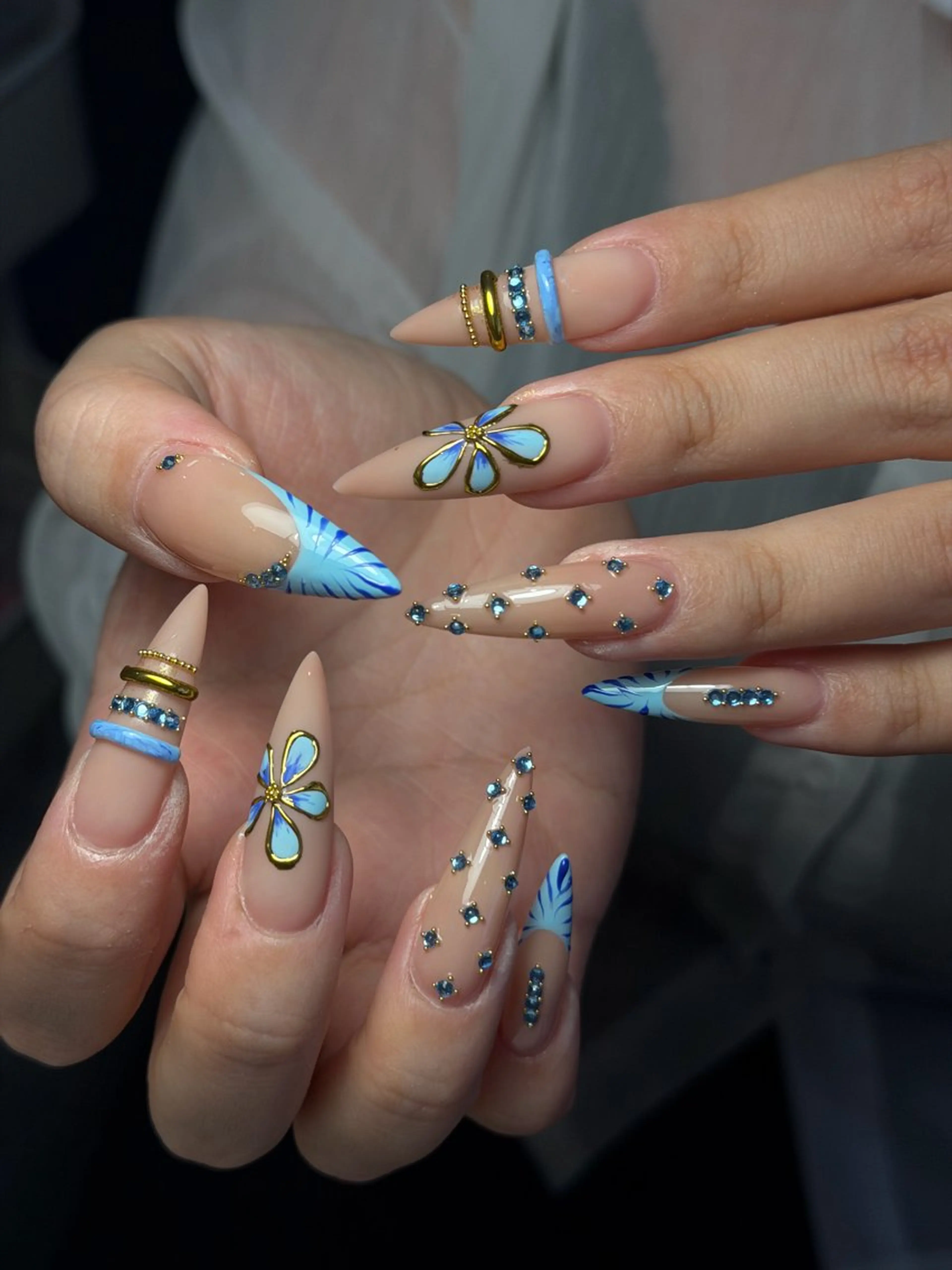 ネイル 韓国ネイル シンプルネイル ワンホンネイル ハンドネイル CoMo Nailのネイルデザイン