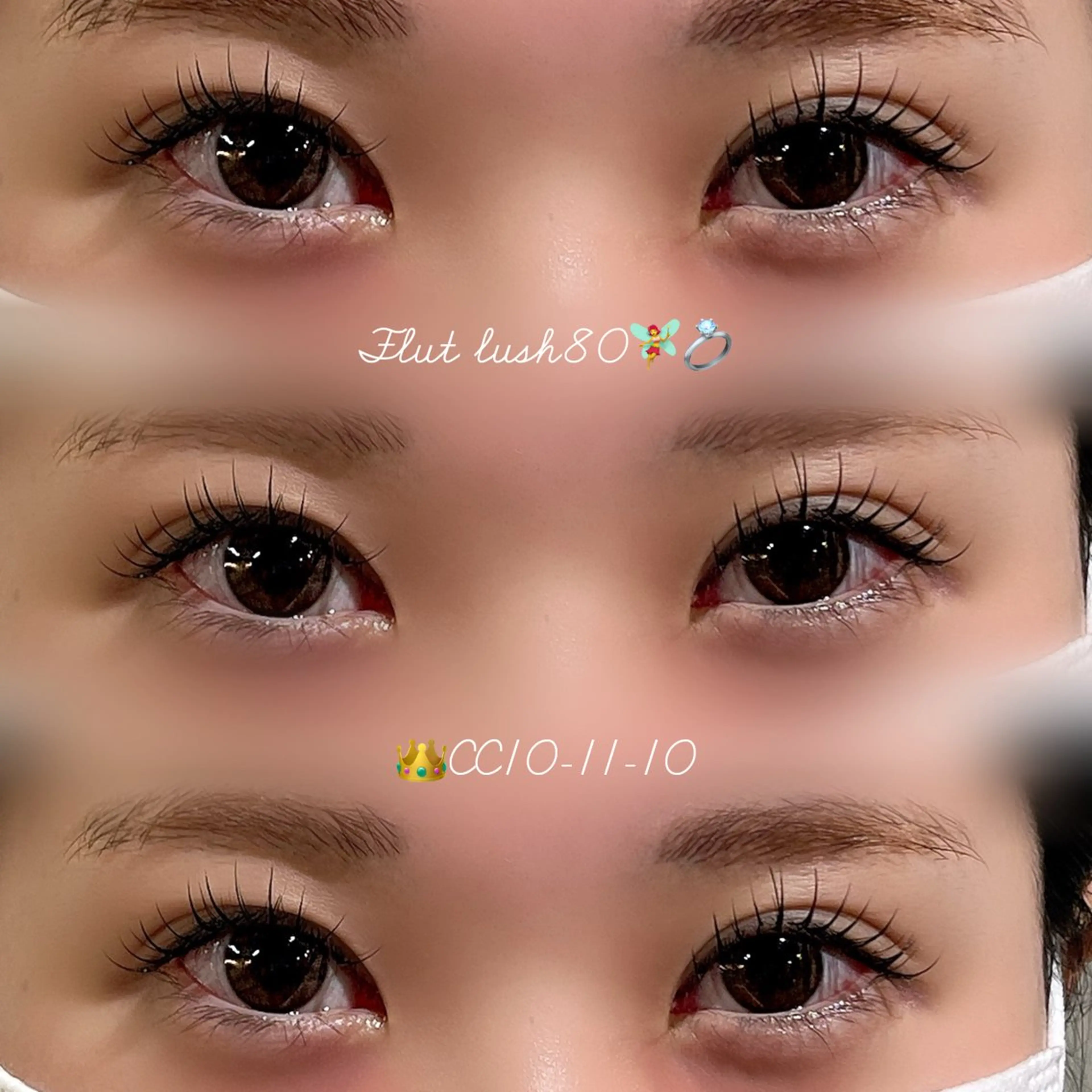 マツエク・マツパ キュート マツエク 名駅/名古屋/ まつパ/Kannaのマツエク・マツパデザイン