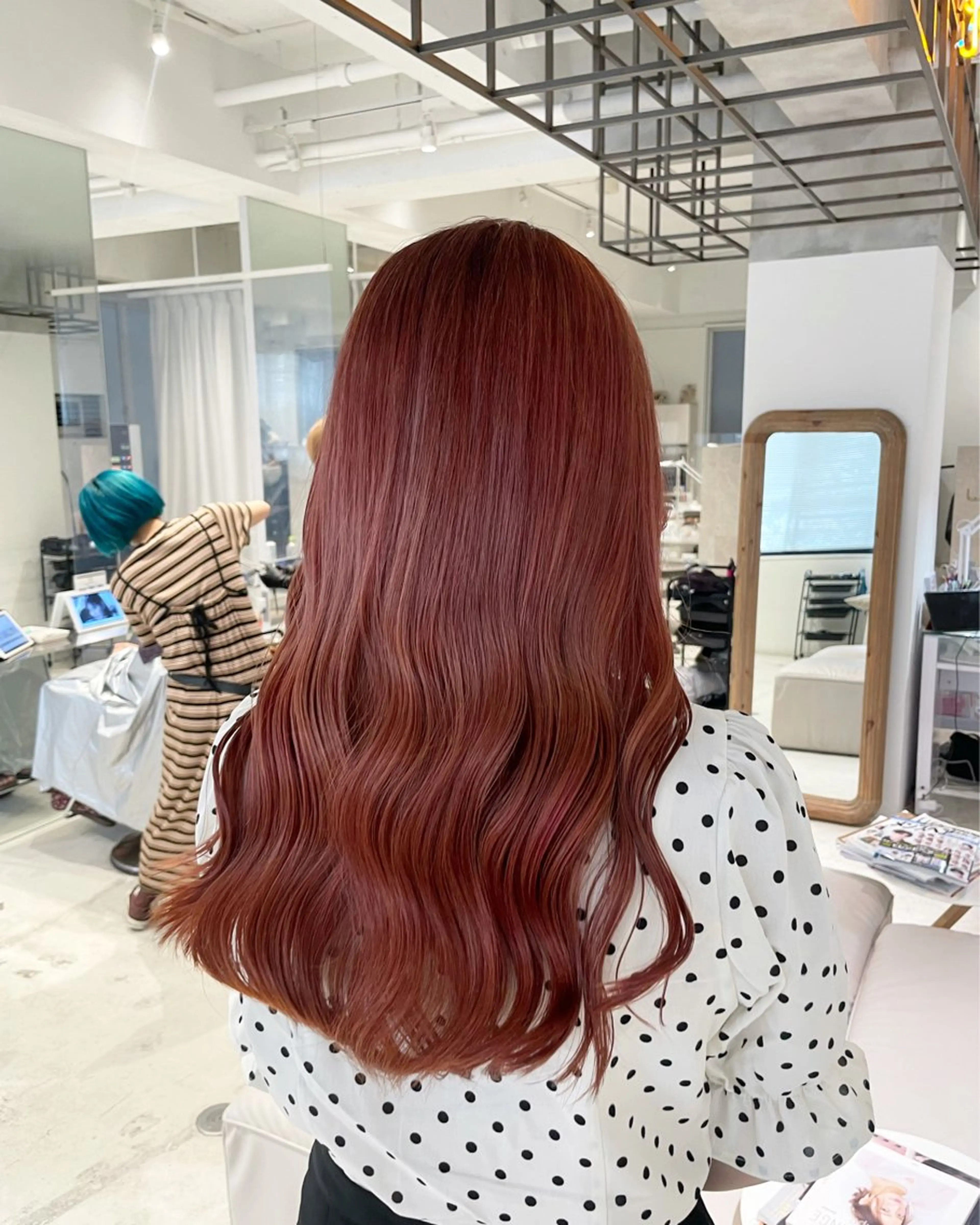 ロング カラー ヘアカラー loely 💞miyuのヘアスタイル