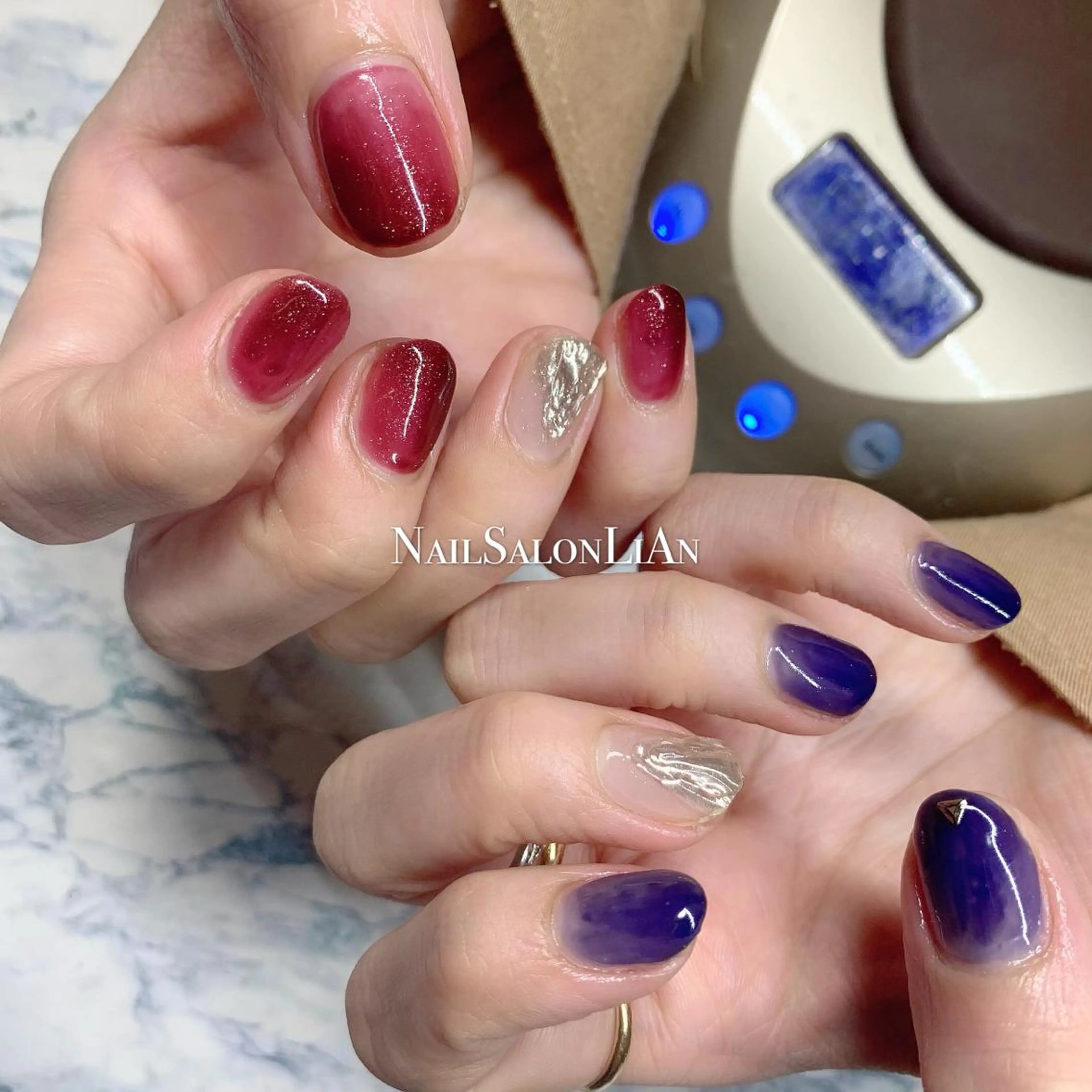 ネイル ハンドネイル NailSalon LiAnのネイルデザイン