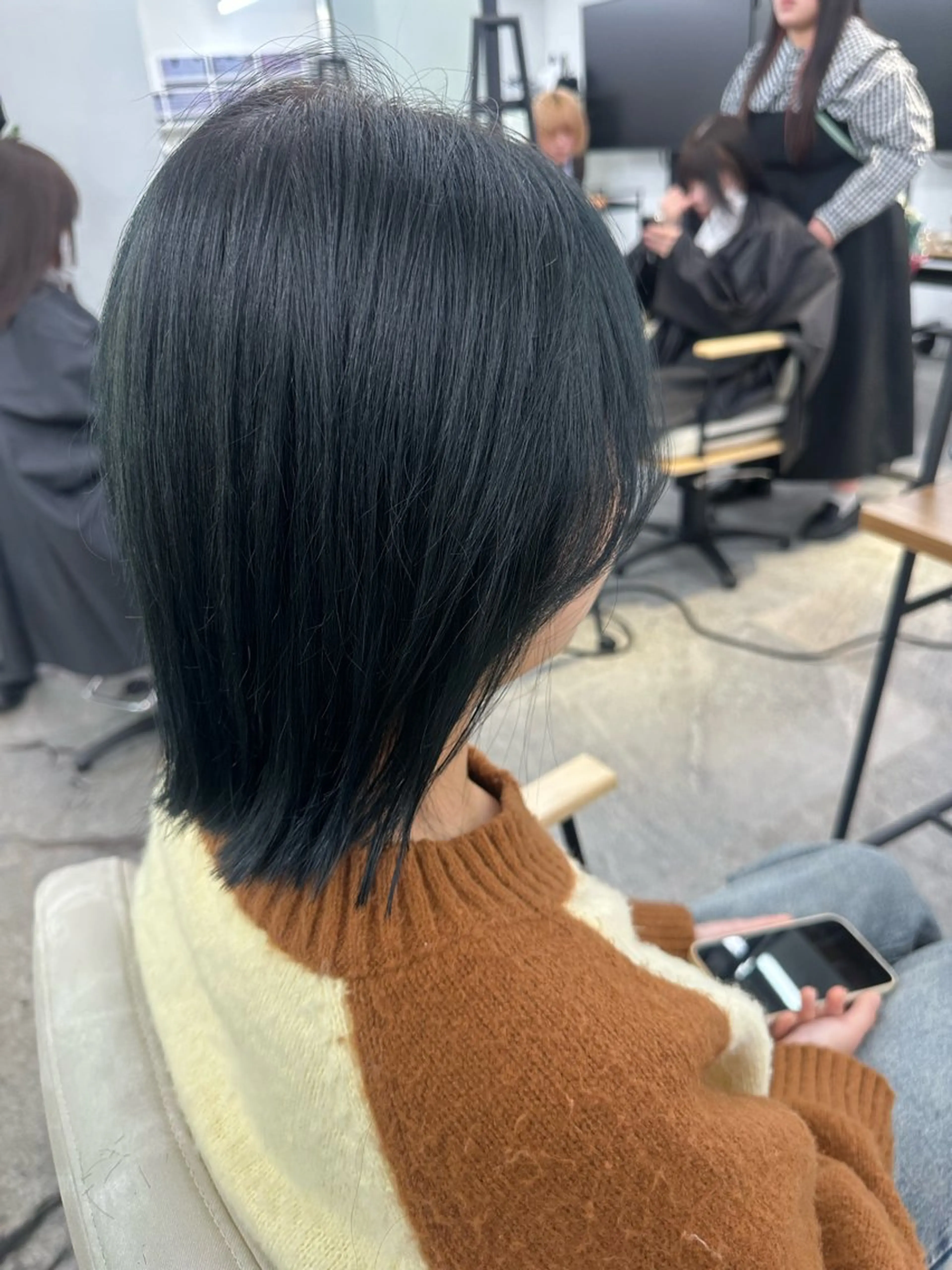 🌟就活生必見🌟カット➕ブリーチ リタッチ➕落ちる黒 ➕クイック トリートメントの写真