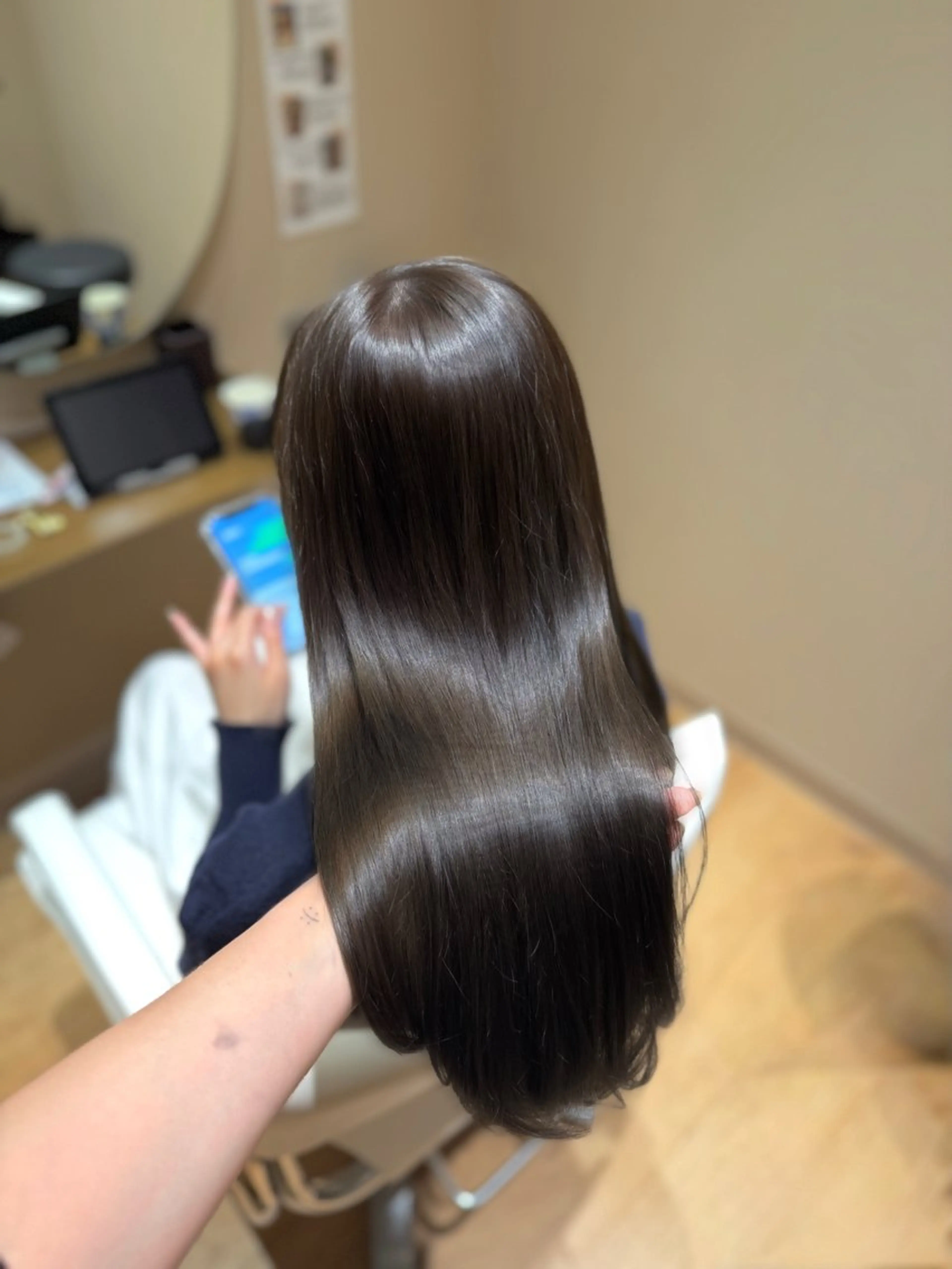 ロング 岡嶋乃愛/layer cut🌈南船橋のヘアスタイル