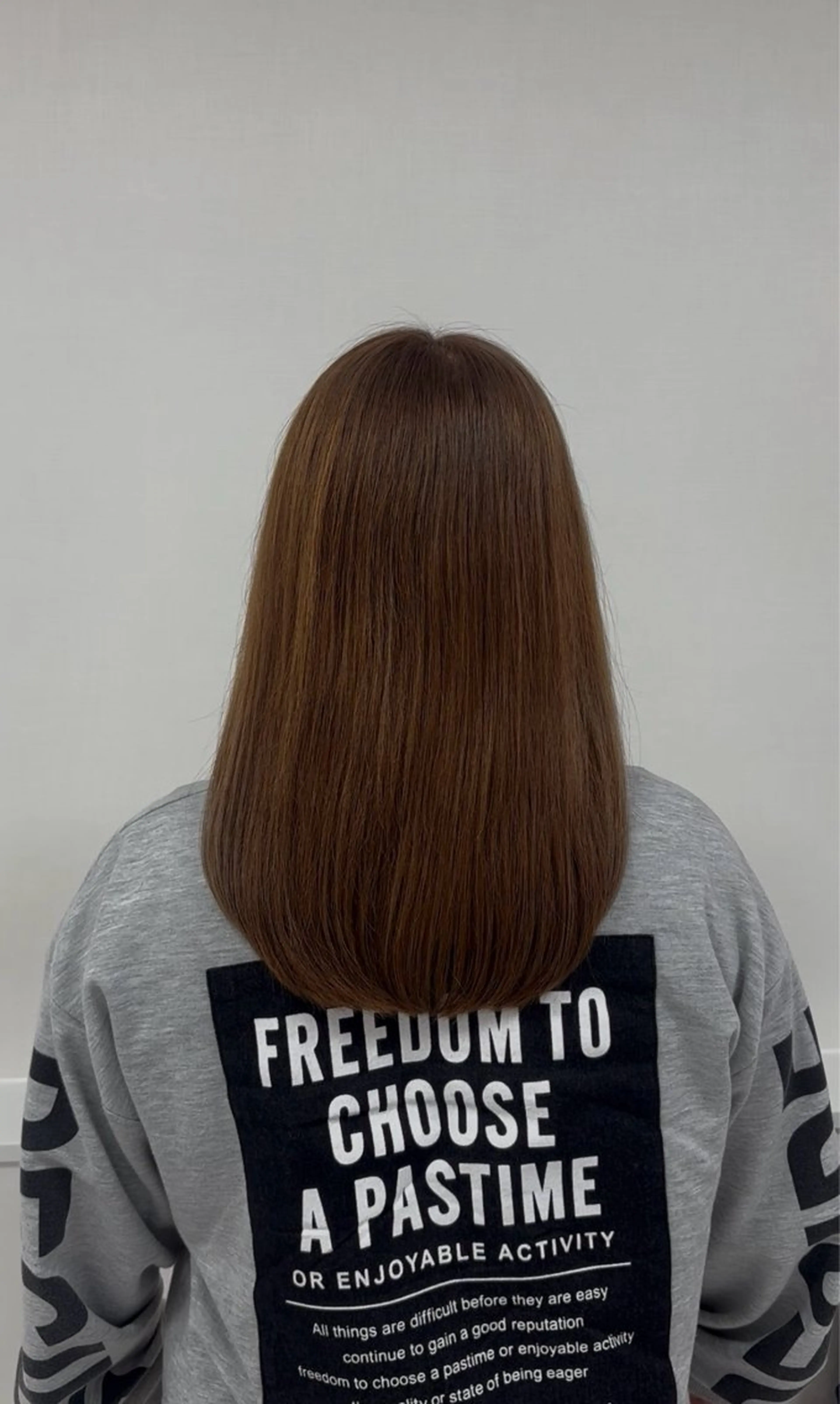 ロング カラー HONOKA/矯正/ ボブ/艶感カラーのヘアスタイル