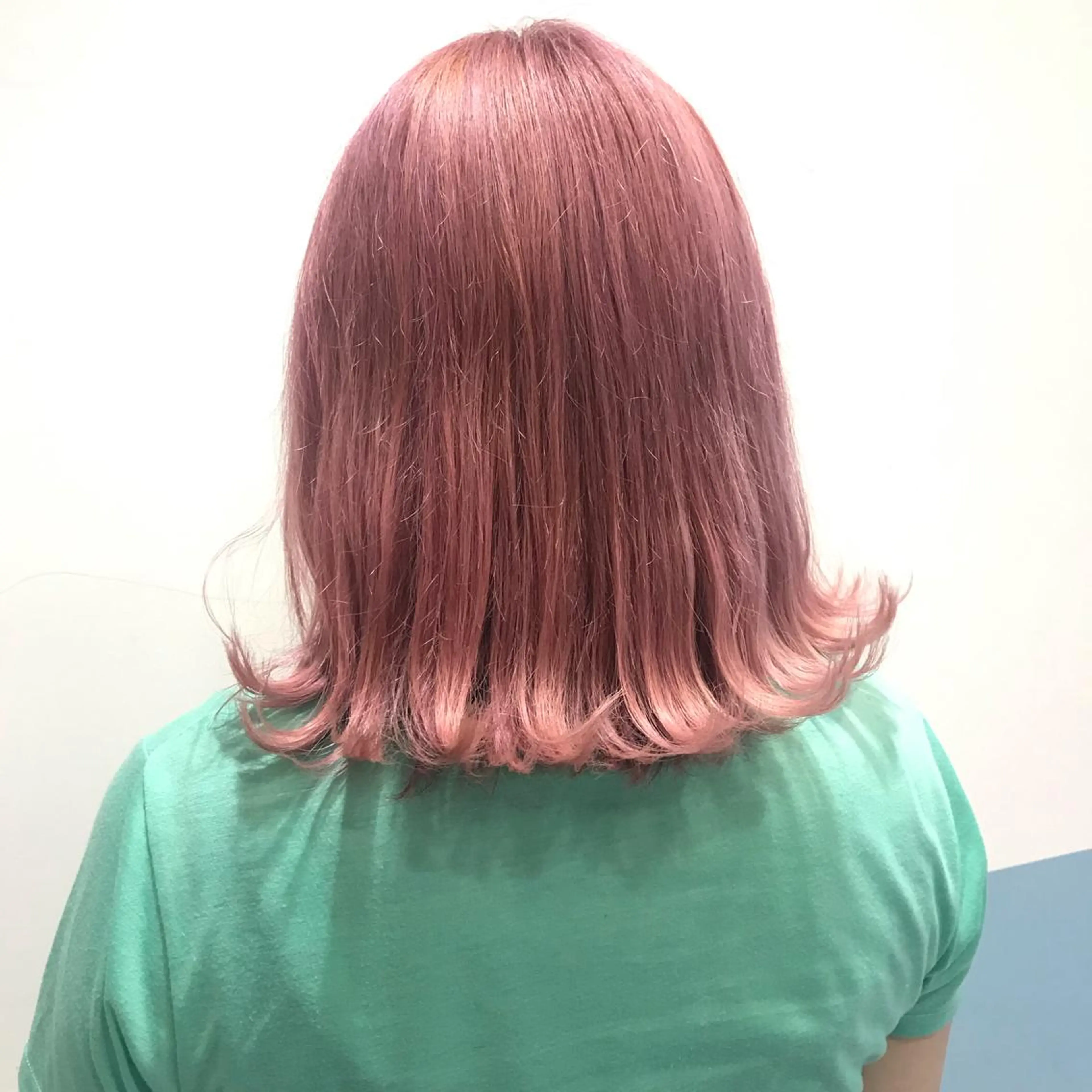 ミディアム アオイ🩵暖色 /まろやかカラーのヘアスタイル