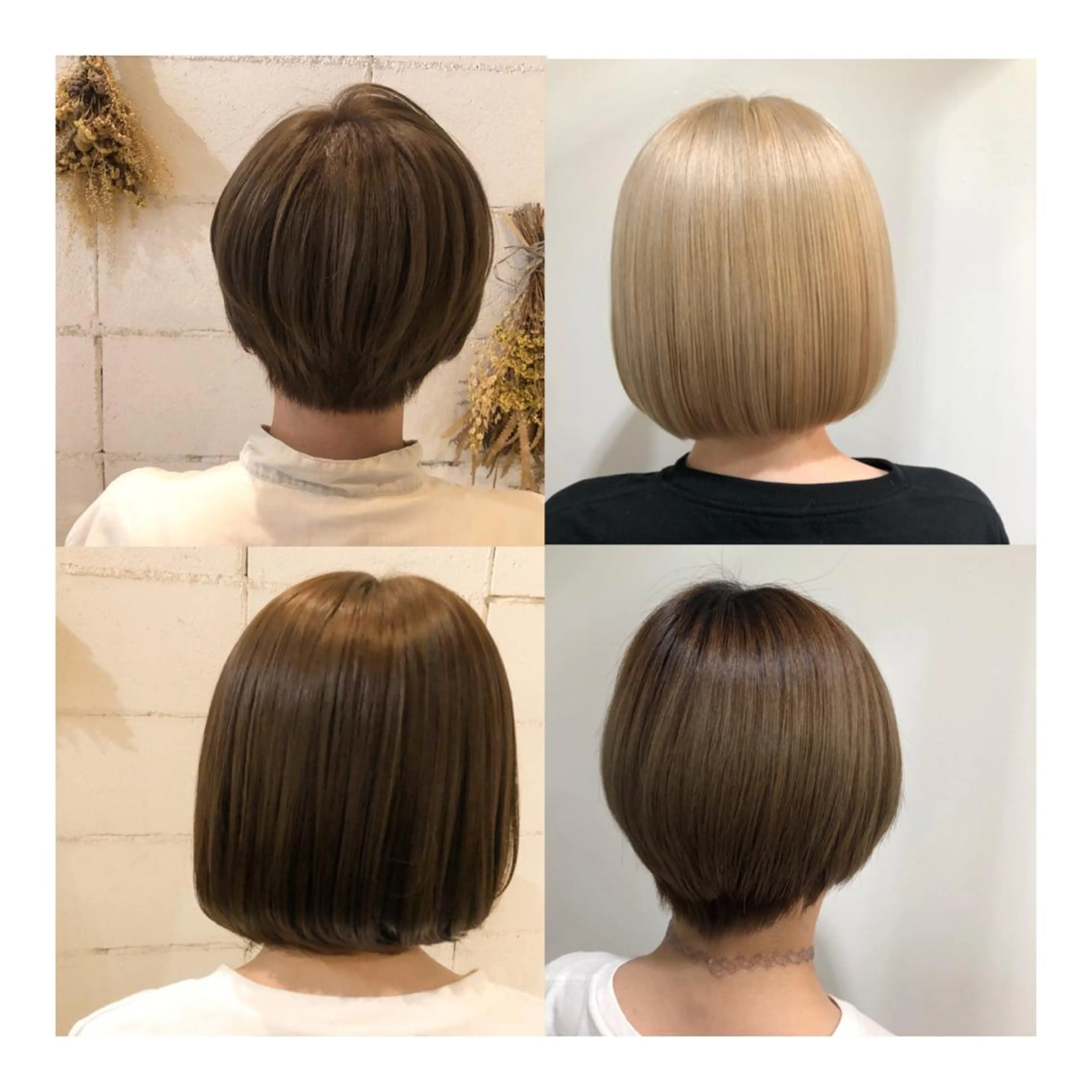 ショート ボブ ショートヘア ❁⃘ ち だ り さ ❁⃘のヘアスタイル