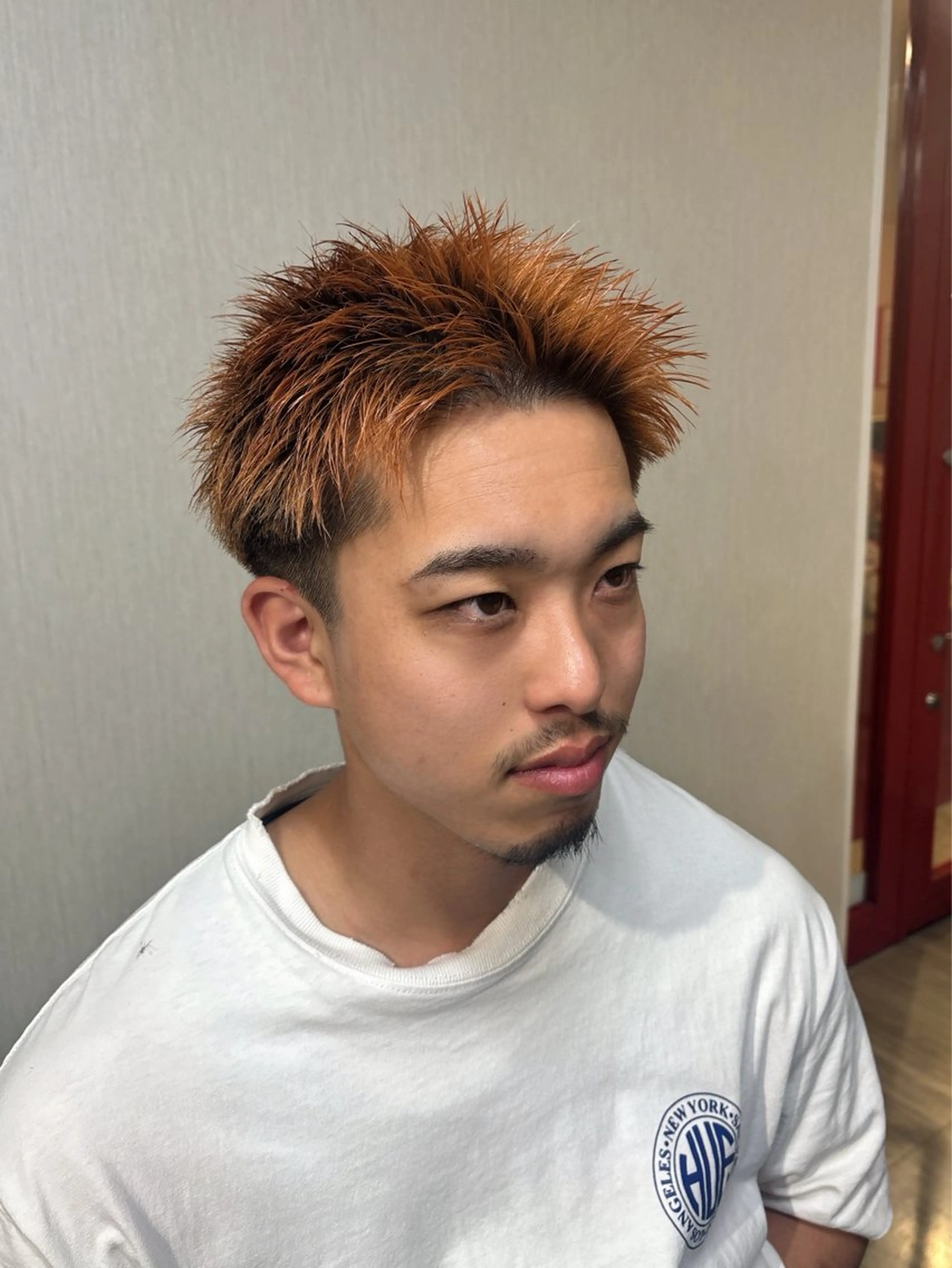 カラー メンズ 髪質改善カラー｜ レイヤー｜小寺 葵のヘアスタイル