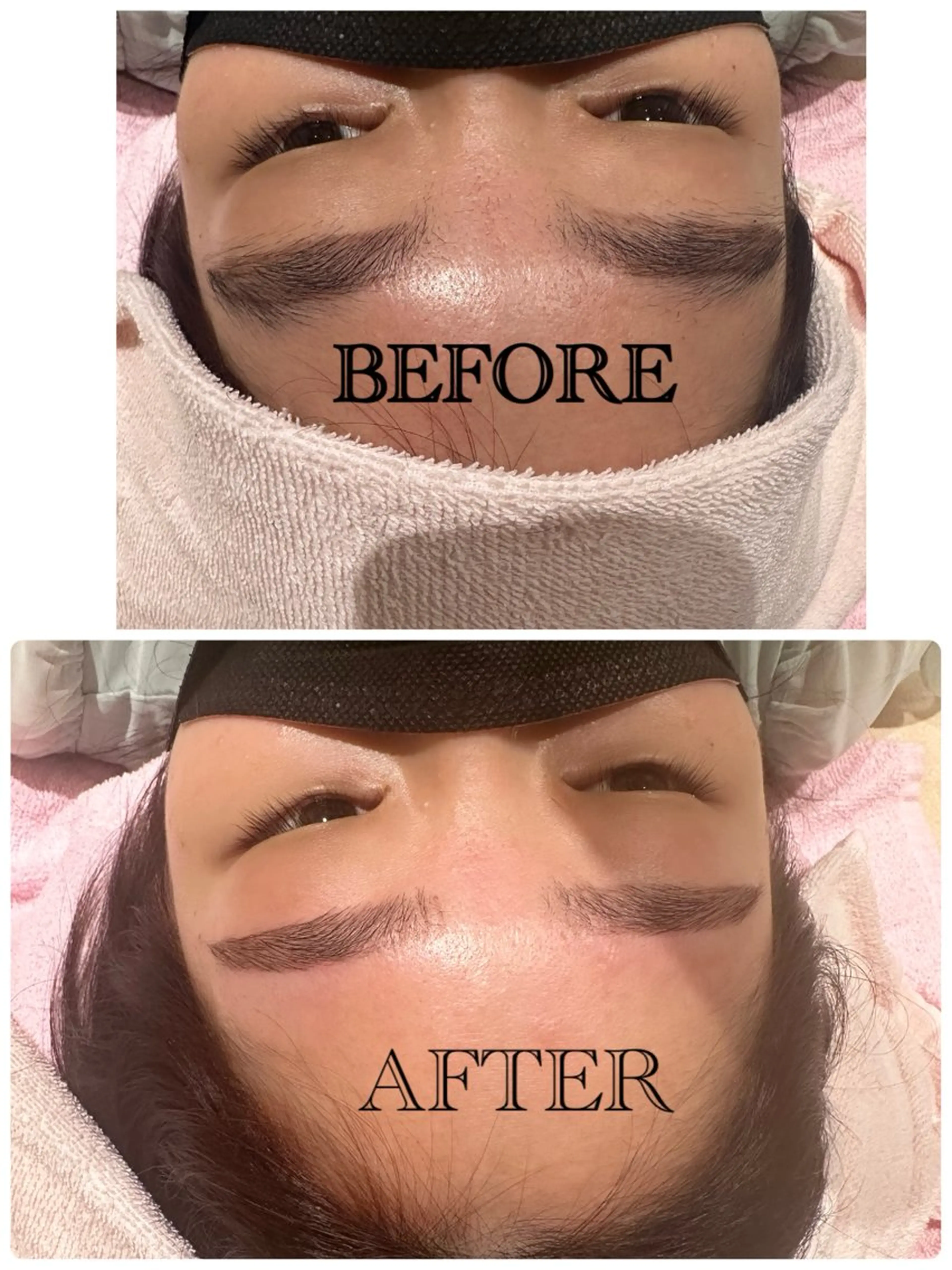 眉スレッティング（新規3300円）ご予約は15時以降になりますの写真