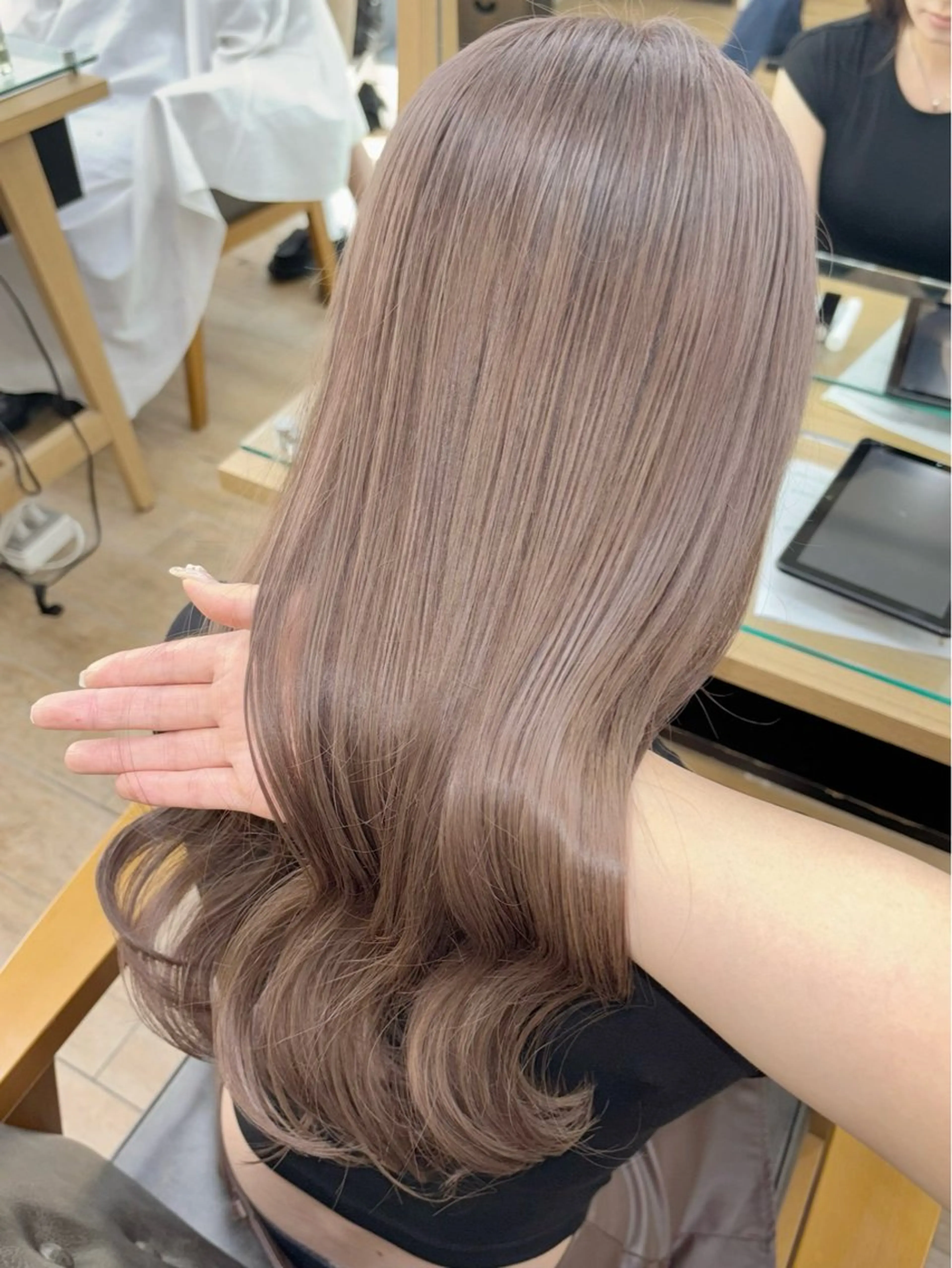 ロング カラー ヘアカラー ダブルカラー 🌙ｃｈｉｎａｒｉのヘアスタイル