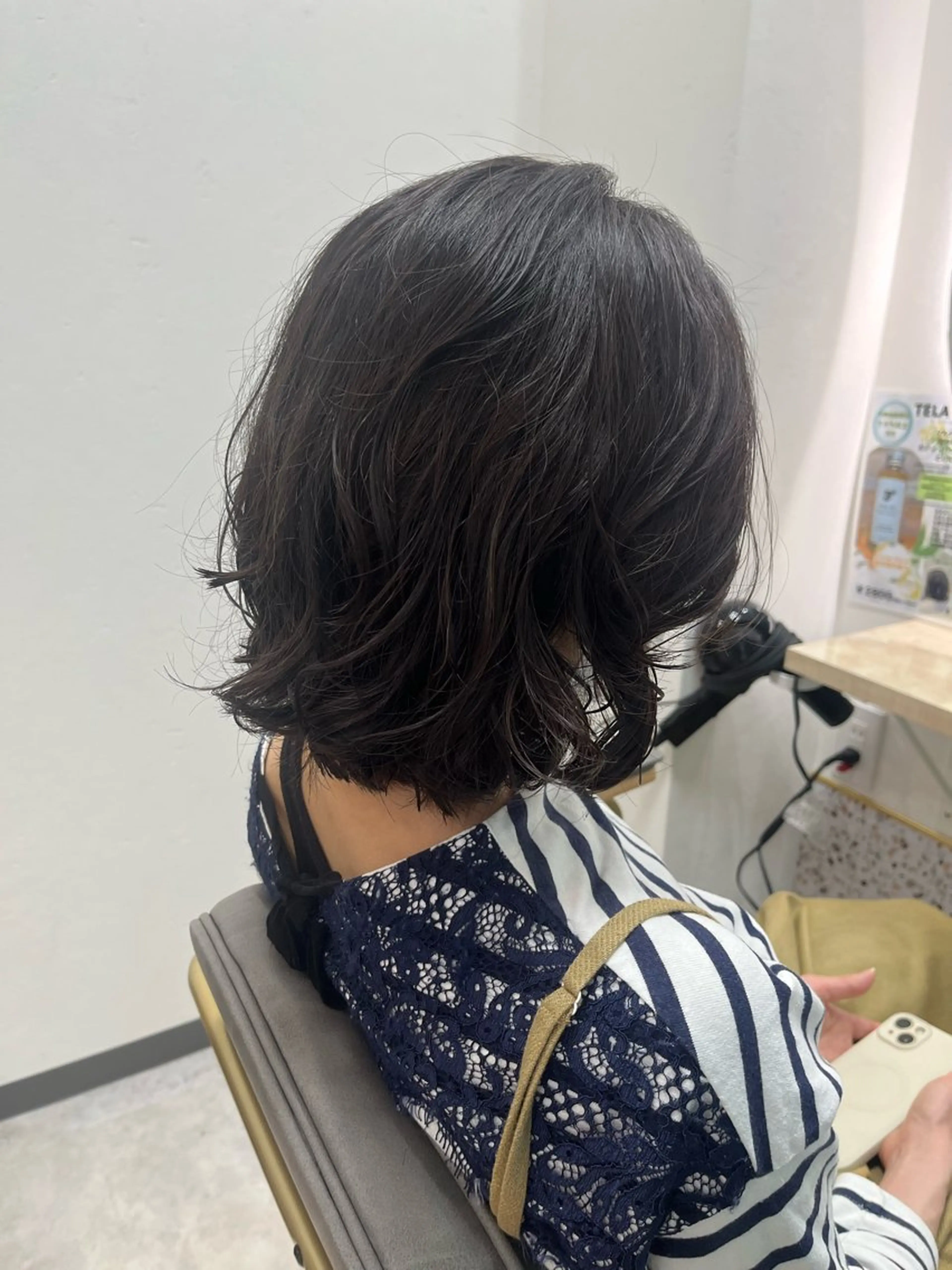 ミディアム ミディアムパーマ Argo mikiのヘアスタイル