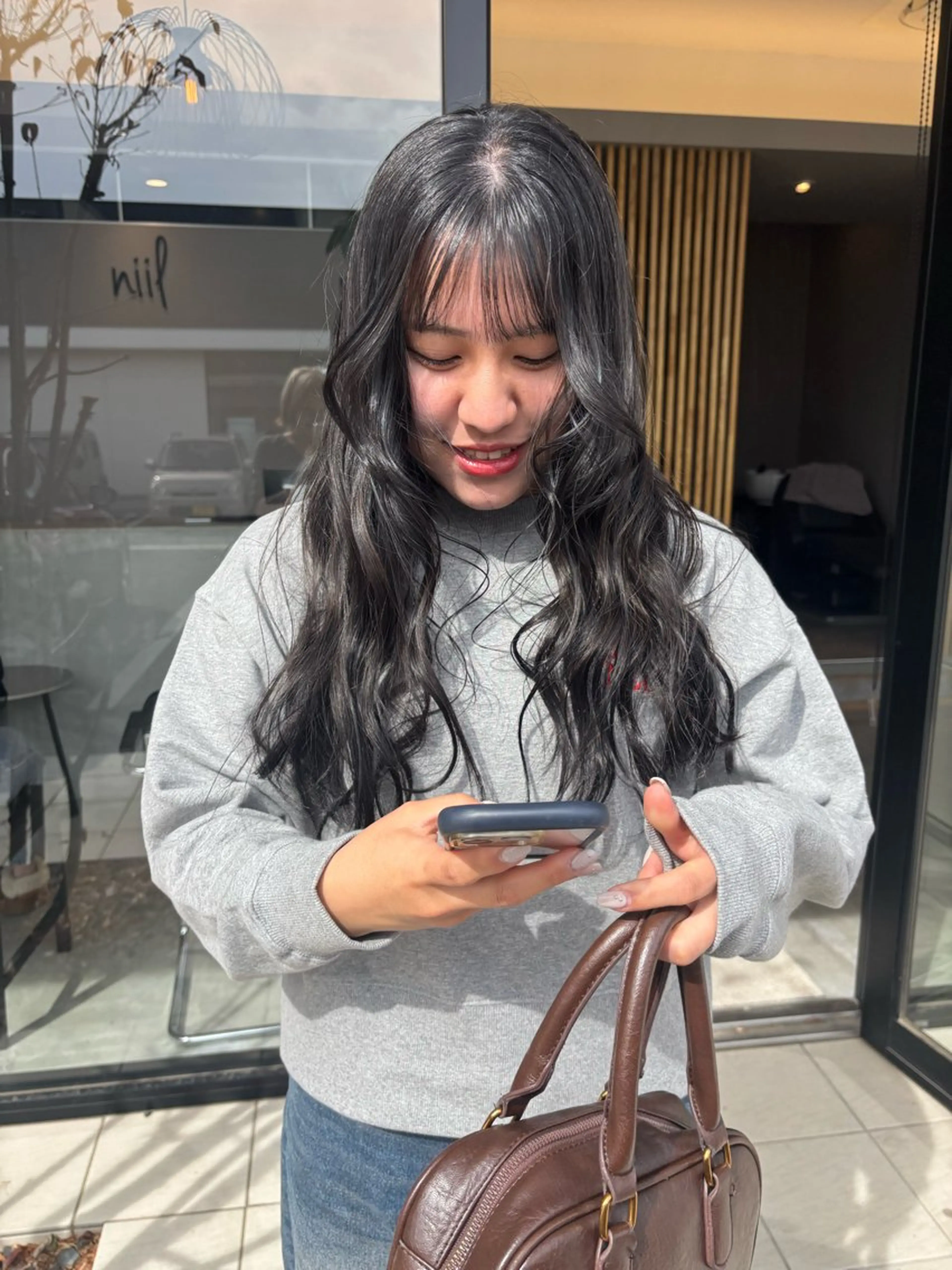 ロング ヘアカラー トリートメント miyu /niilのヘアスタイル