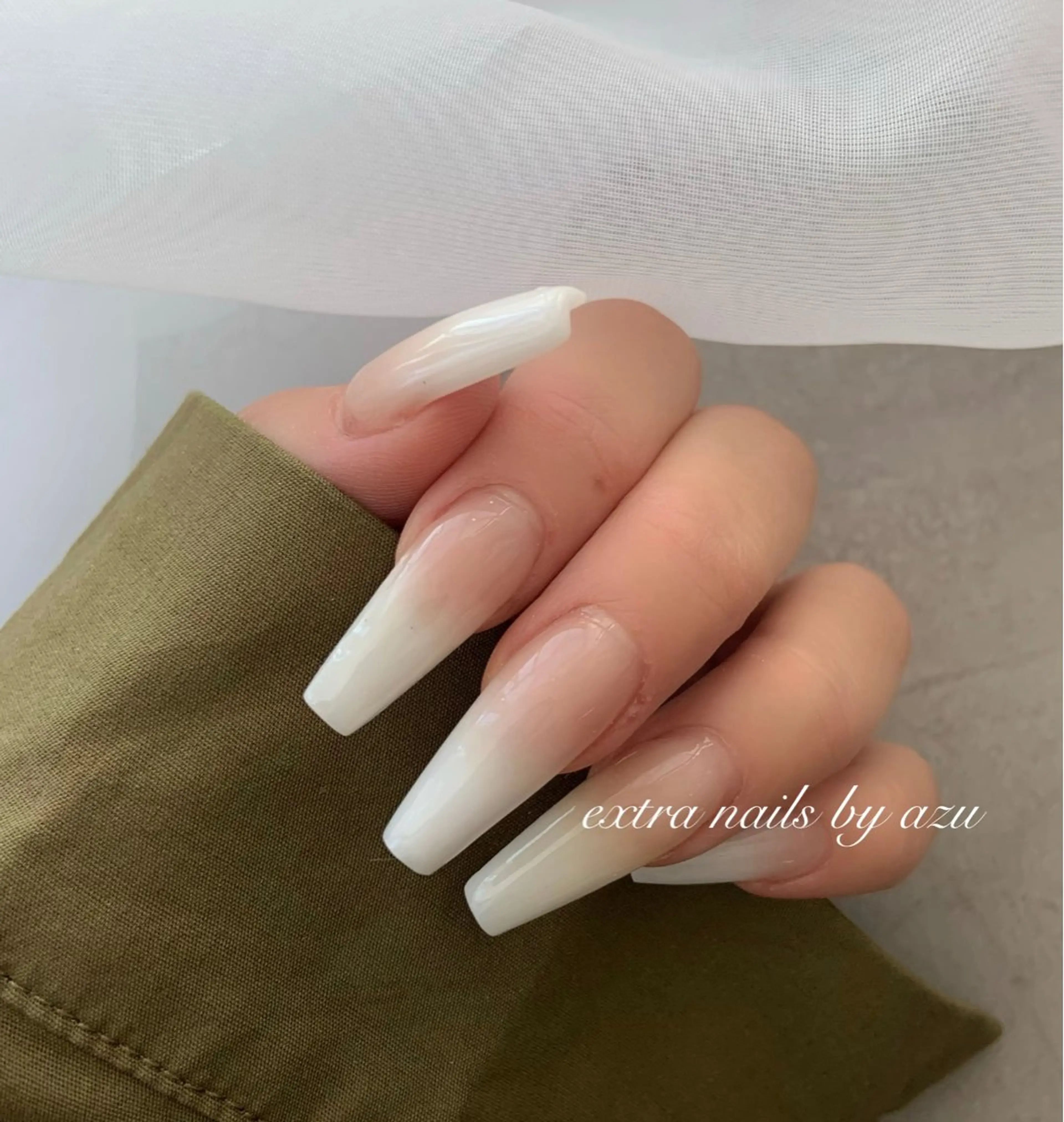 スカルプ　べイビーブーマー・2色グラデコースの写真