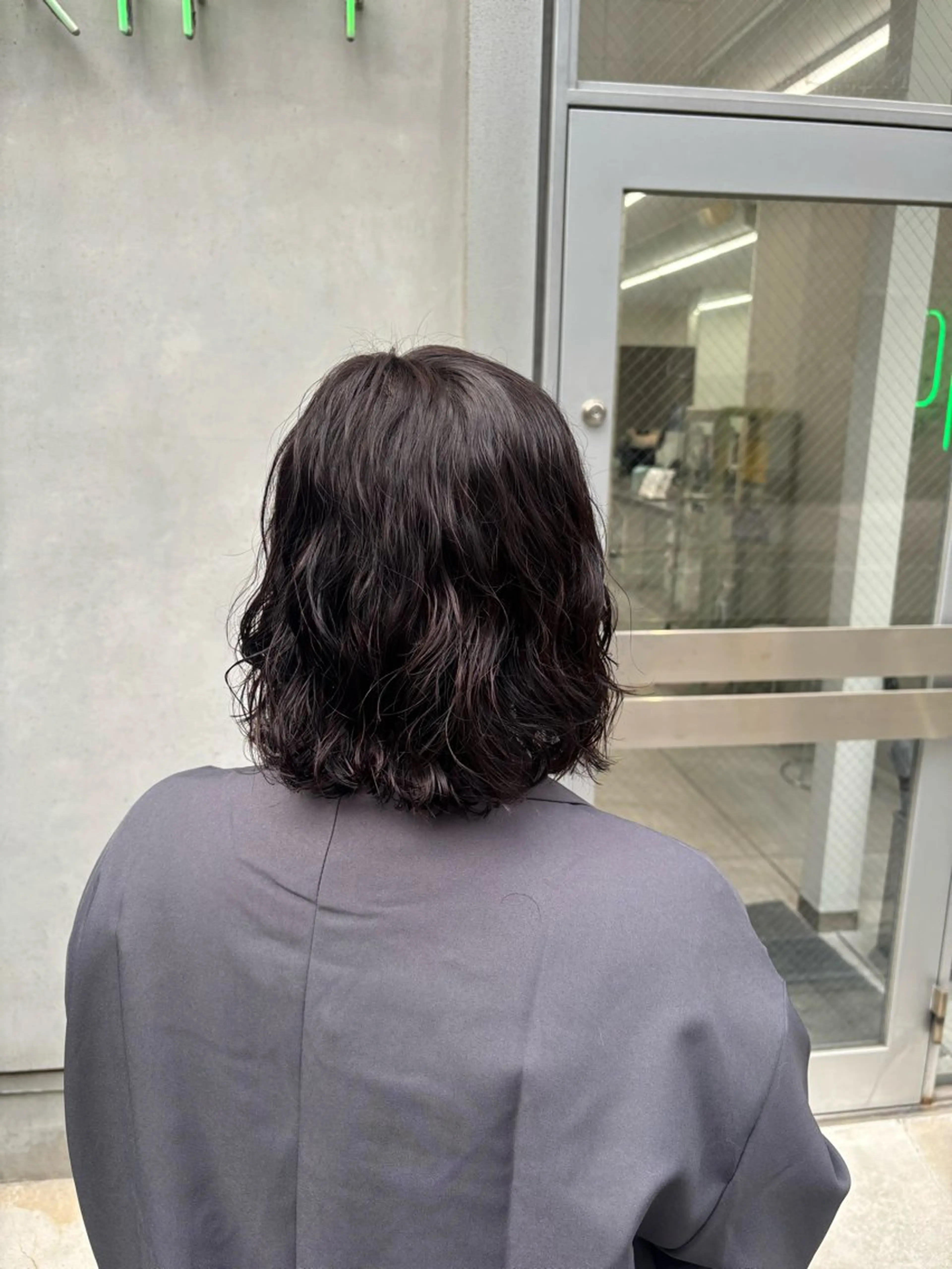 ショート パーマ ニュアンスパーマ カット パーマ 中田 渚のヘアスタイル