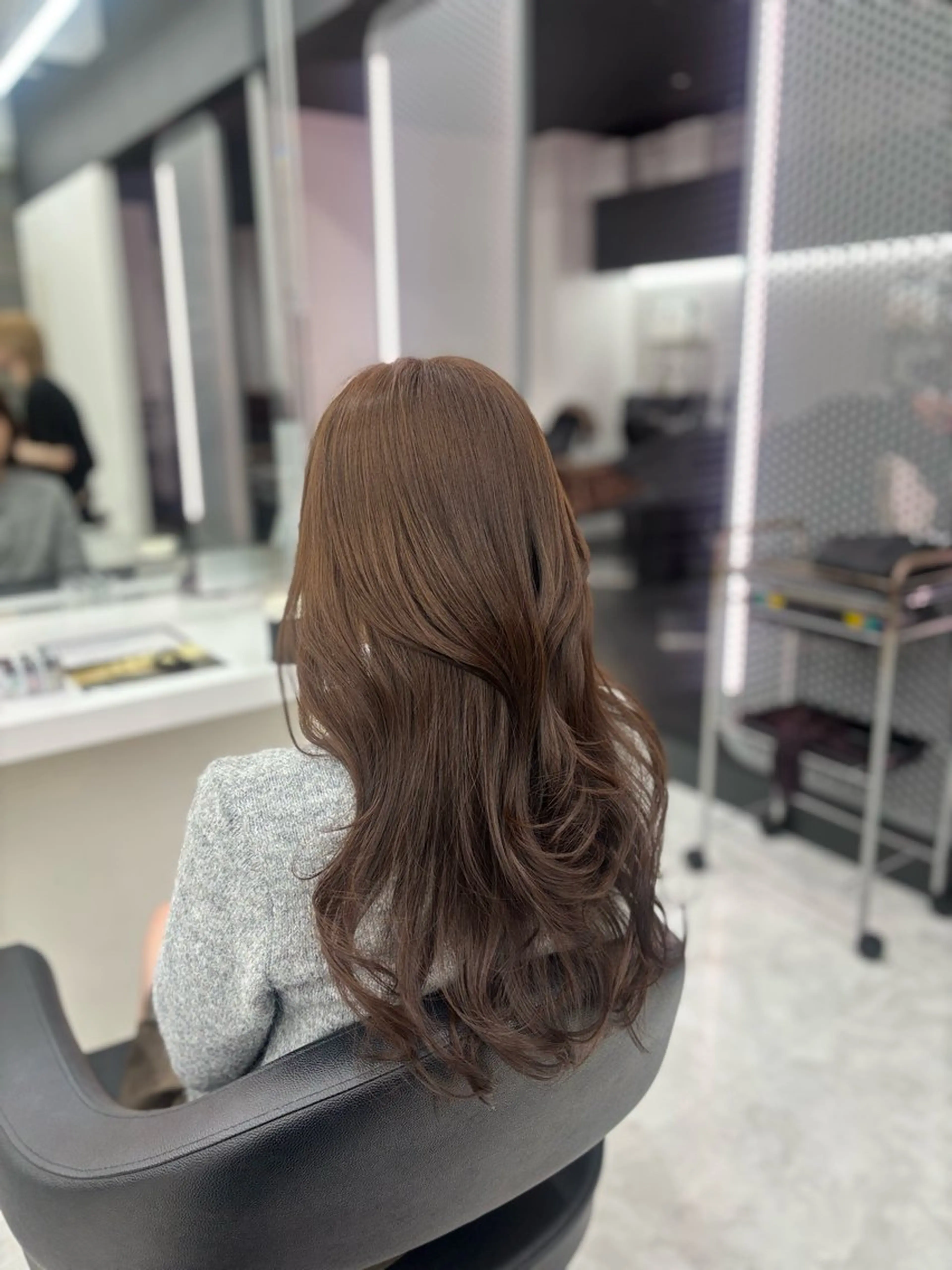 ロング カラー カット ヘアカラー 🤍レイヤー/顔周り /hirari🤍のヘアスタイル