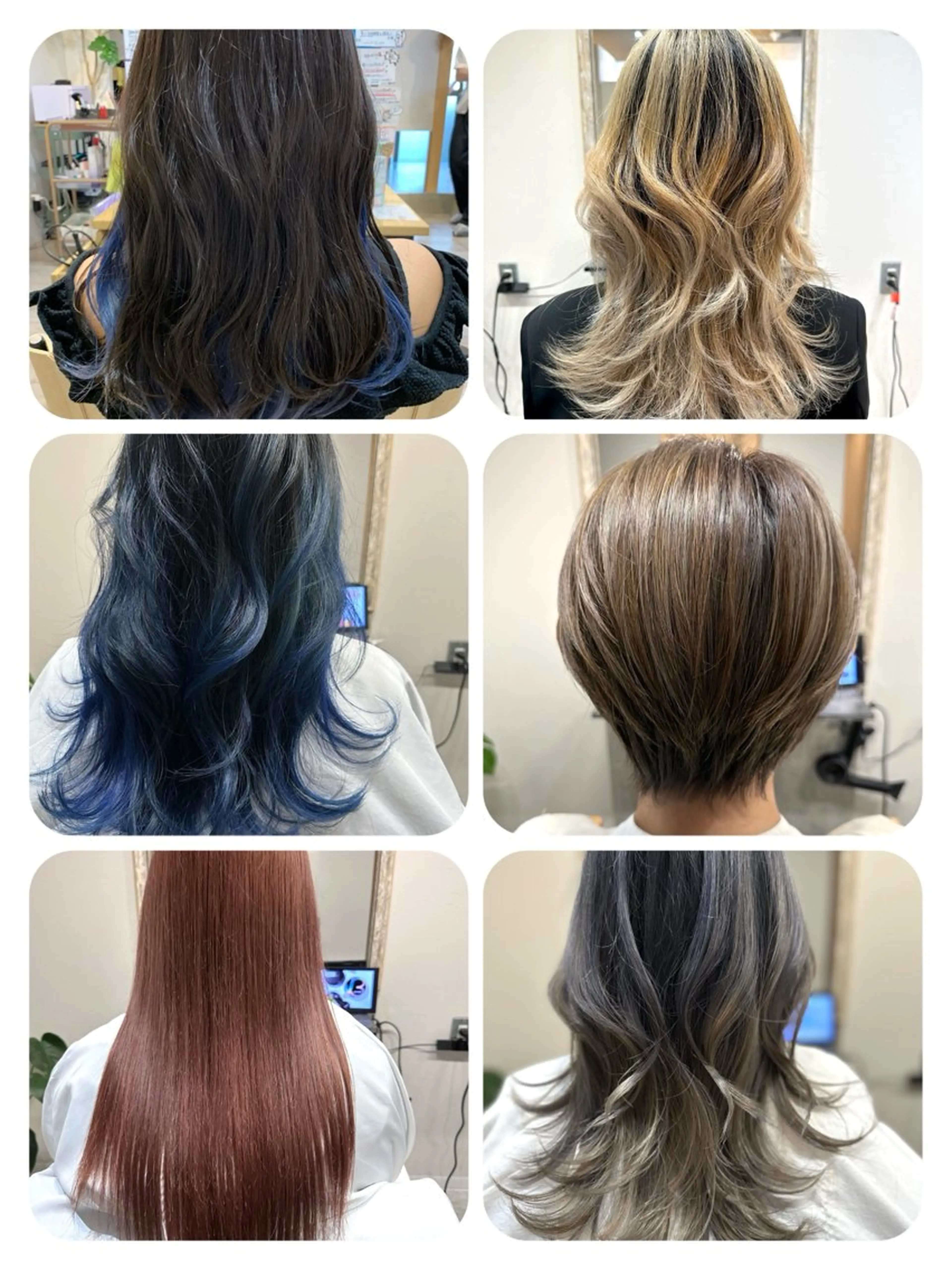 カラー カット ヘアカラー パーマ 縮毛矯正 トリートメント ヘッドスパ ヘアセット 福西晃希 【艶髪・髪質改善】のヘアスタイル