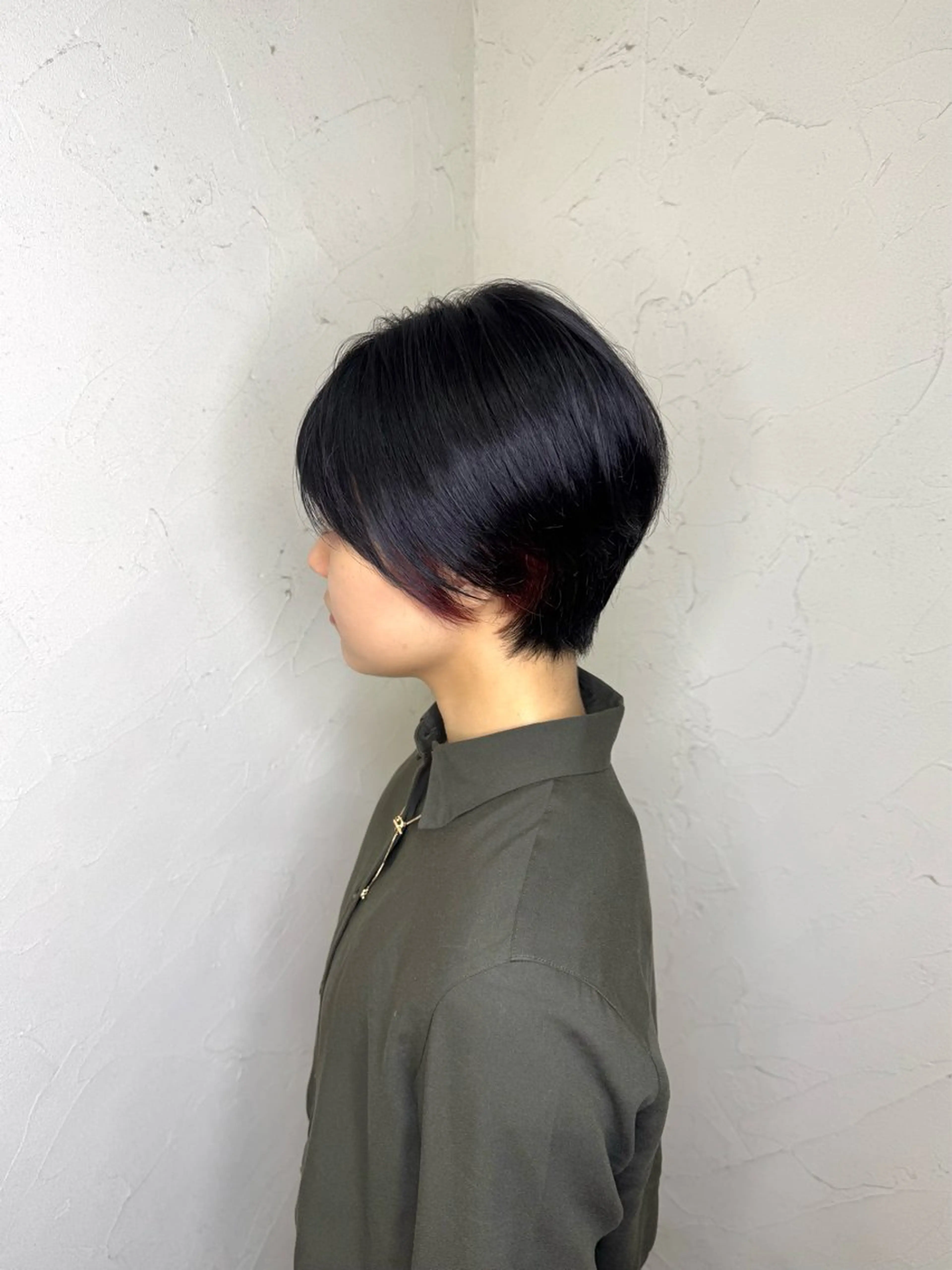 ショート カラー カット ヘアカラー 韓国ヘア🫧艶カラー 🫧髪質改善/オオヤのヘアスタイル