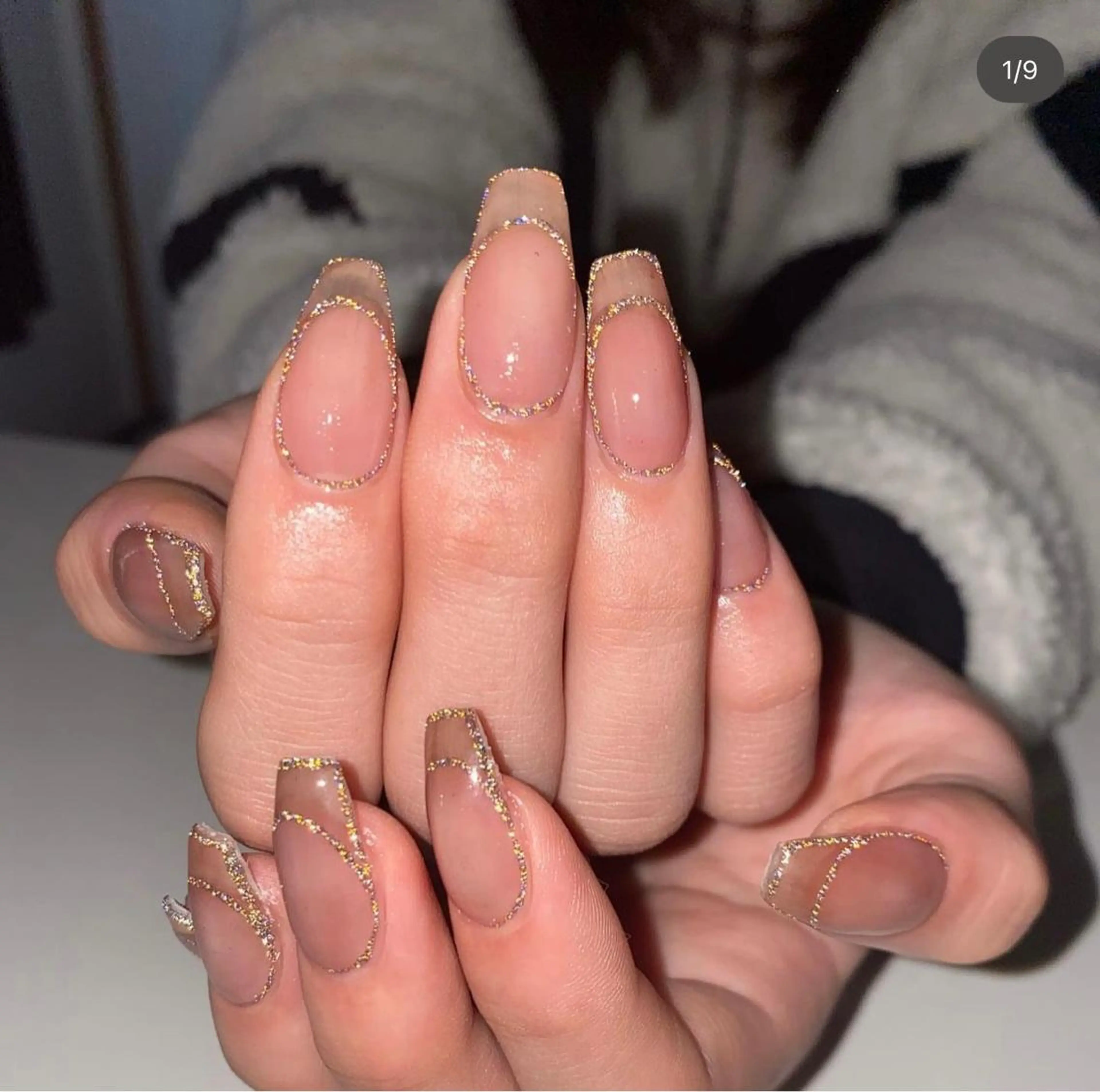 ネイル フラッシュネイル フレンチネイル coco nailのネイルデザイン