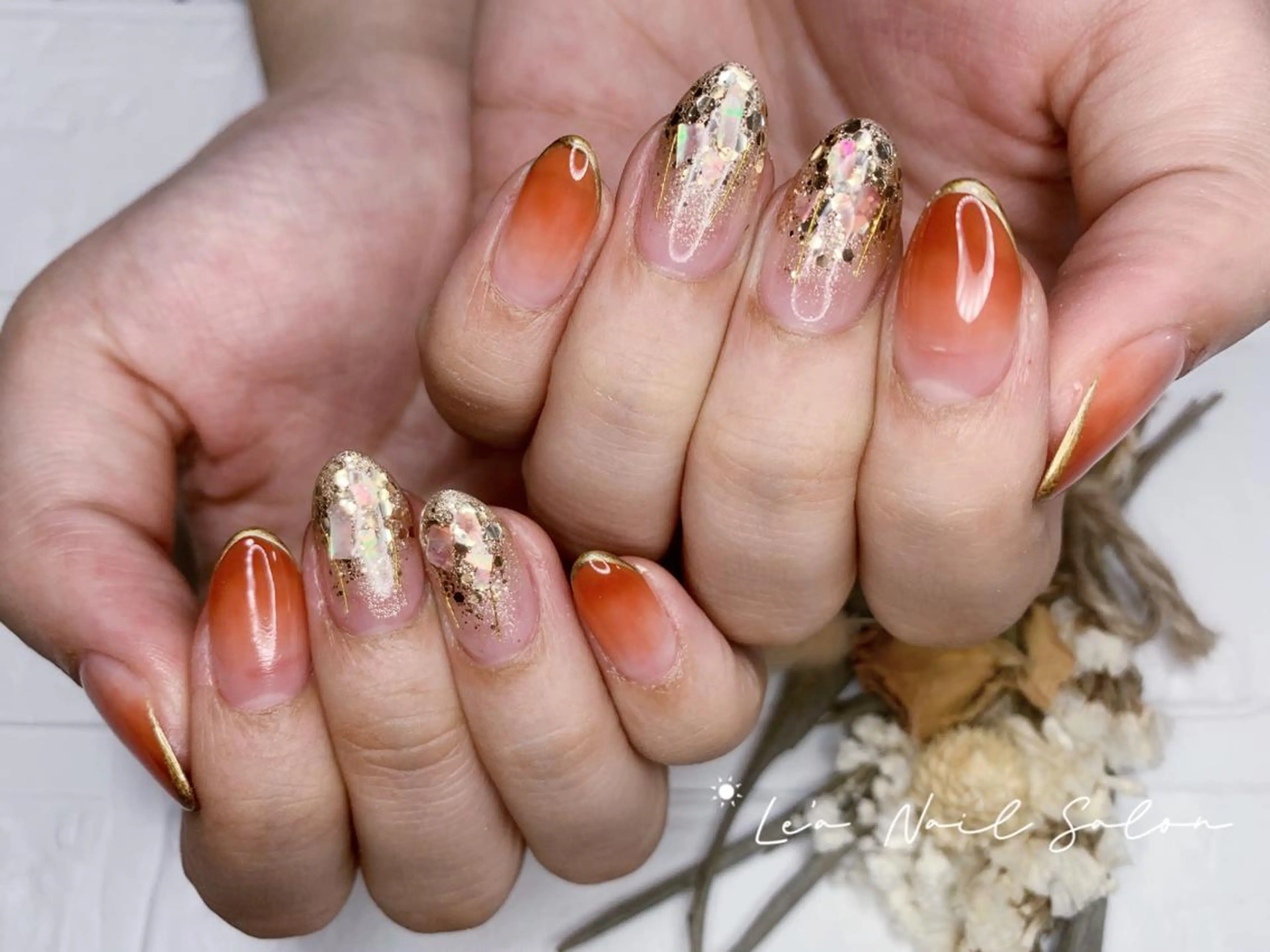 ショート カラー ネイル Le’a NailSalonのネイルデザイン