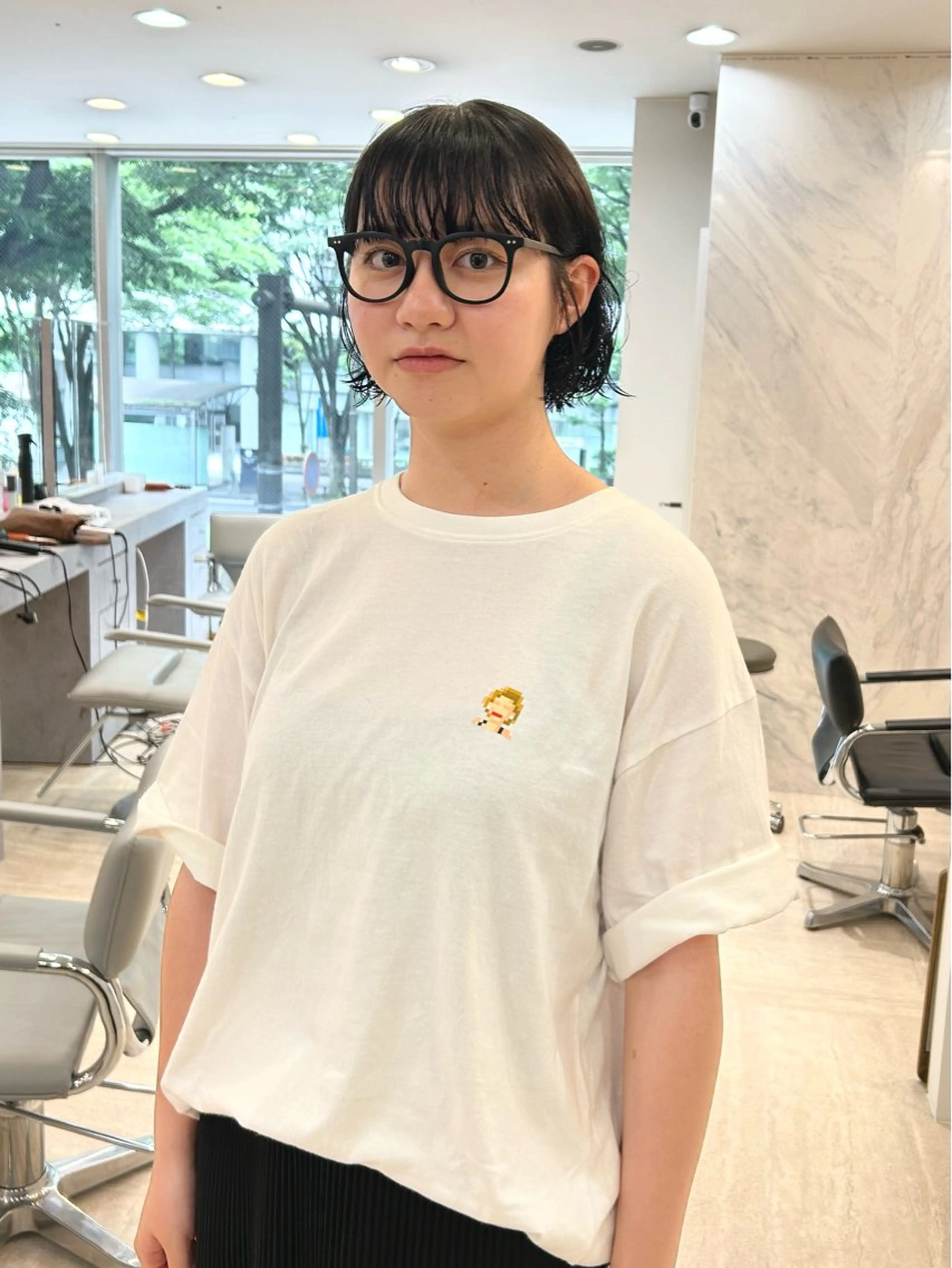 ショート パーマ カット パーマ トリートメント 海/ボブ /パーマのヘアスタイル