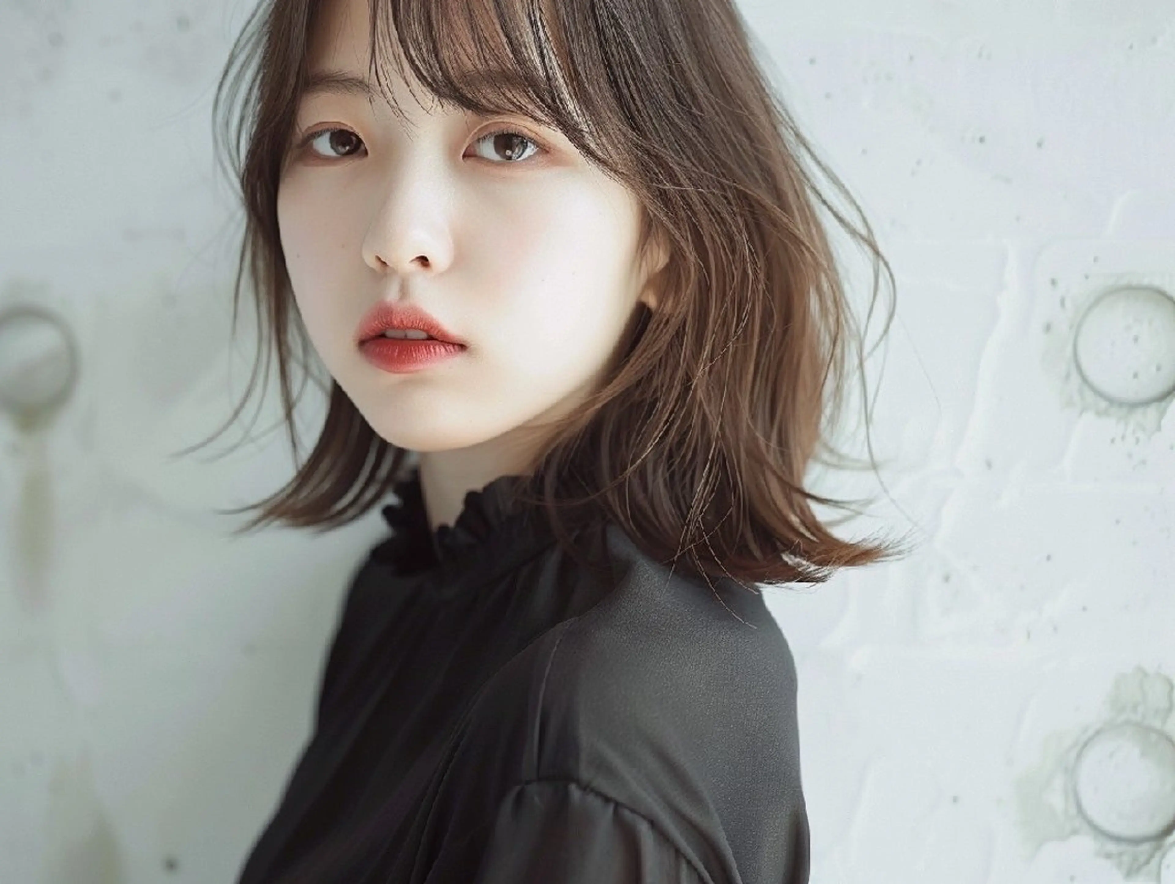 カラー 束感まつぱ🥑🤍 NATUKI🤍のヘアスタイル