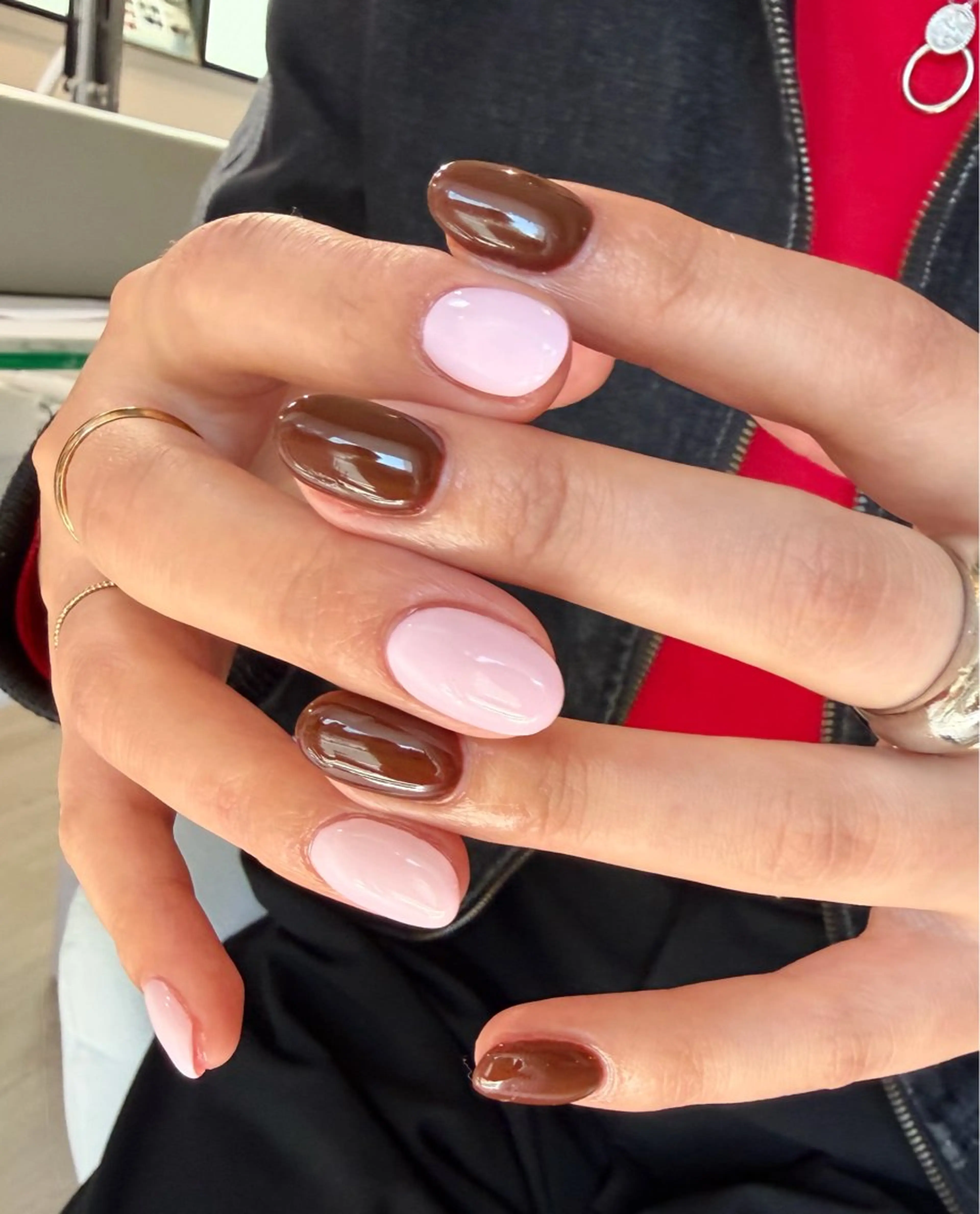 ネイル ワンカラーネイル ハンドネイル LYLY mayukaのネイルデザイン