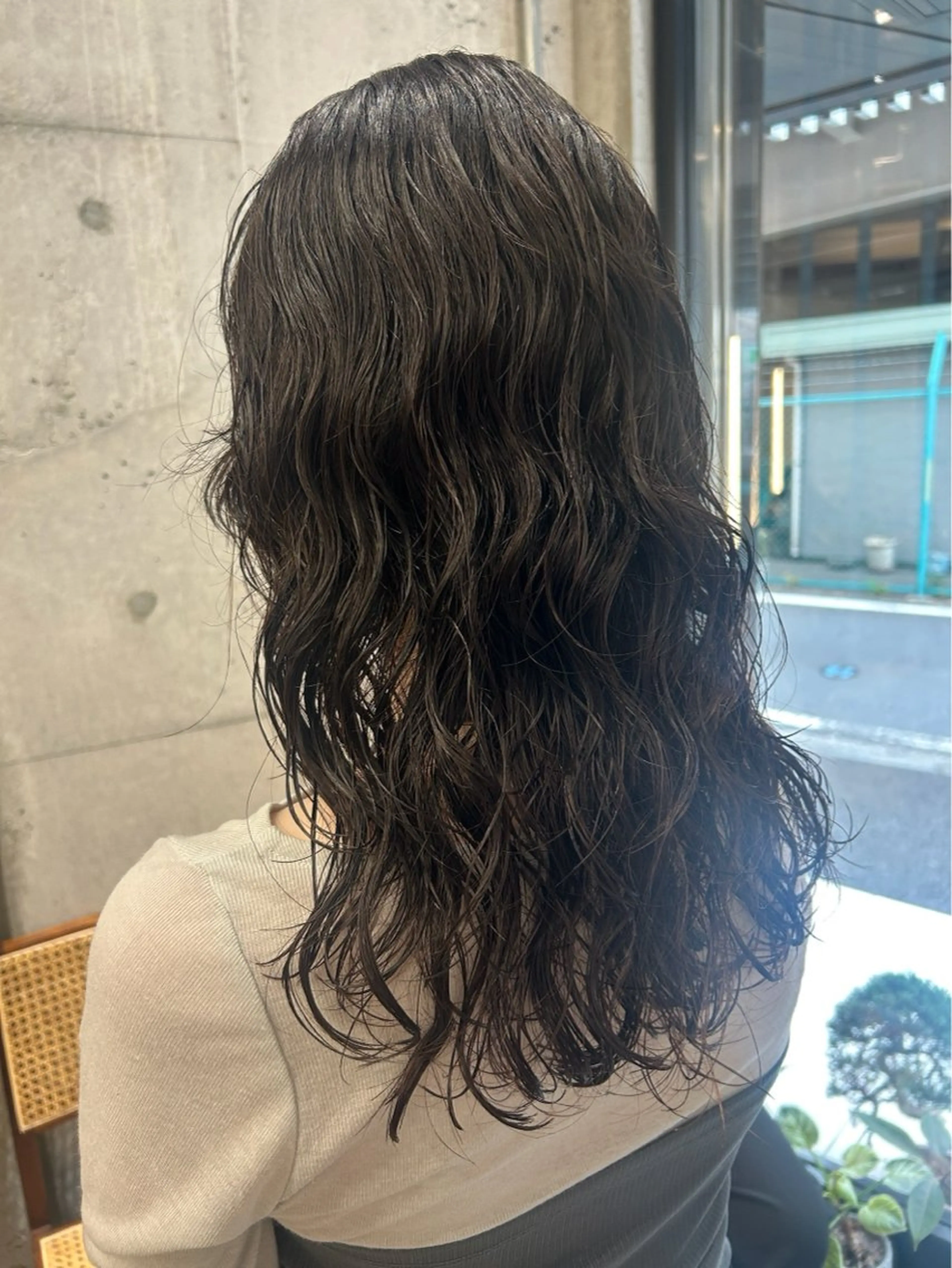 セミロング パーマ セミロングパーマ Watanabe Maiのヘアスタイル