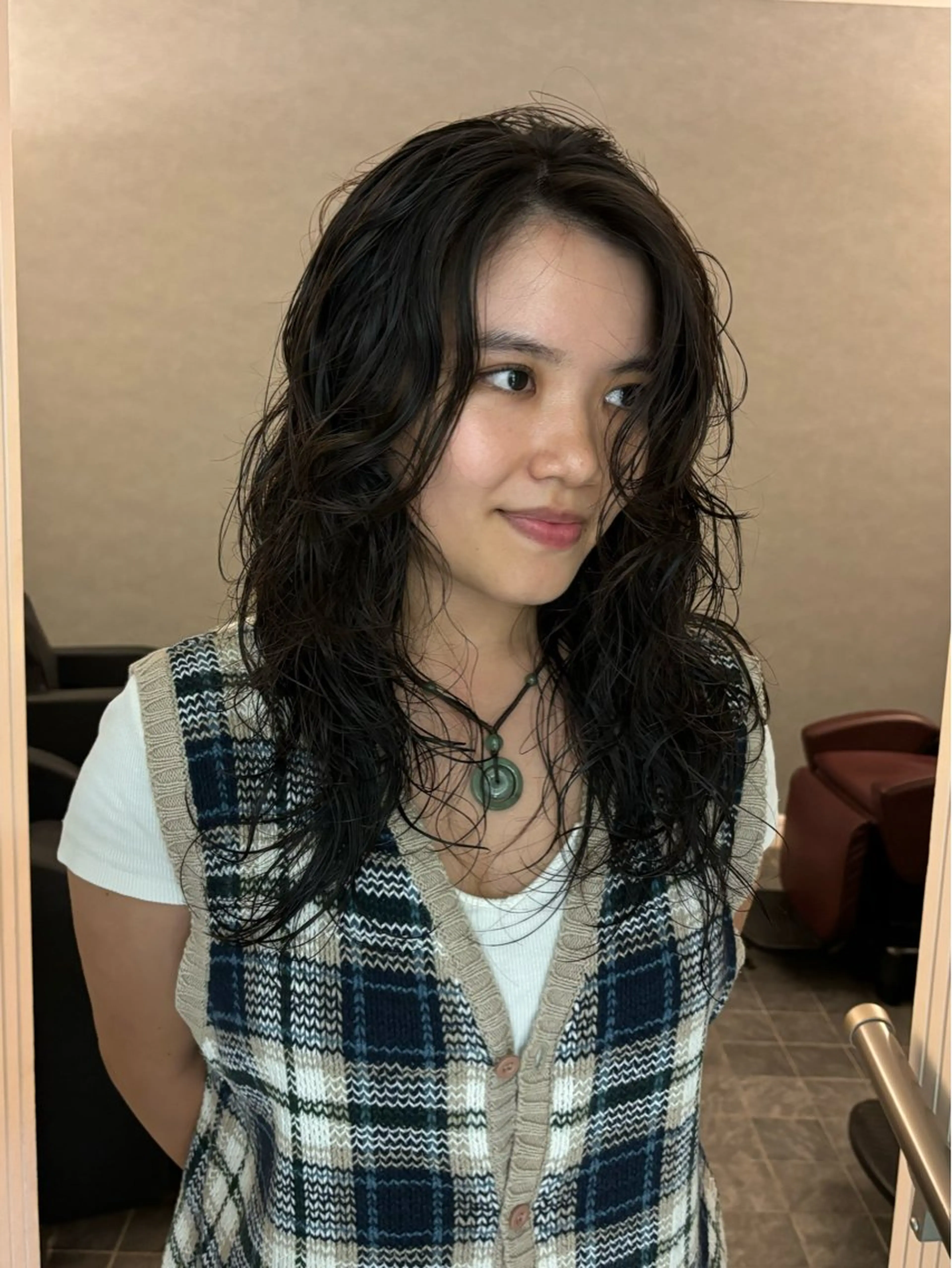 ロング パーマ カット パーマ shoko/ 海外ガール風パーマのヘアスタイル