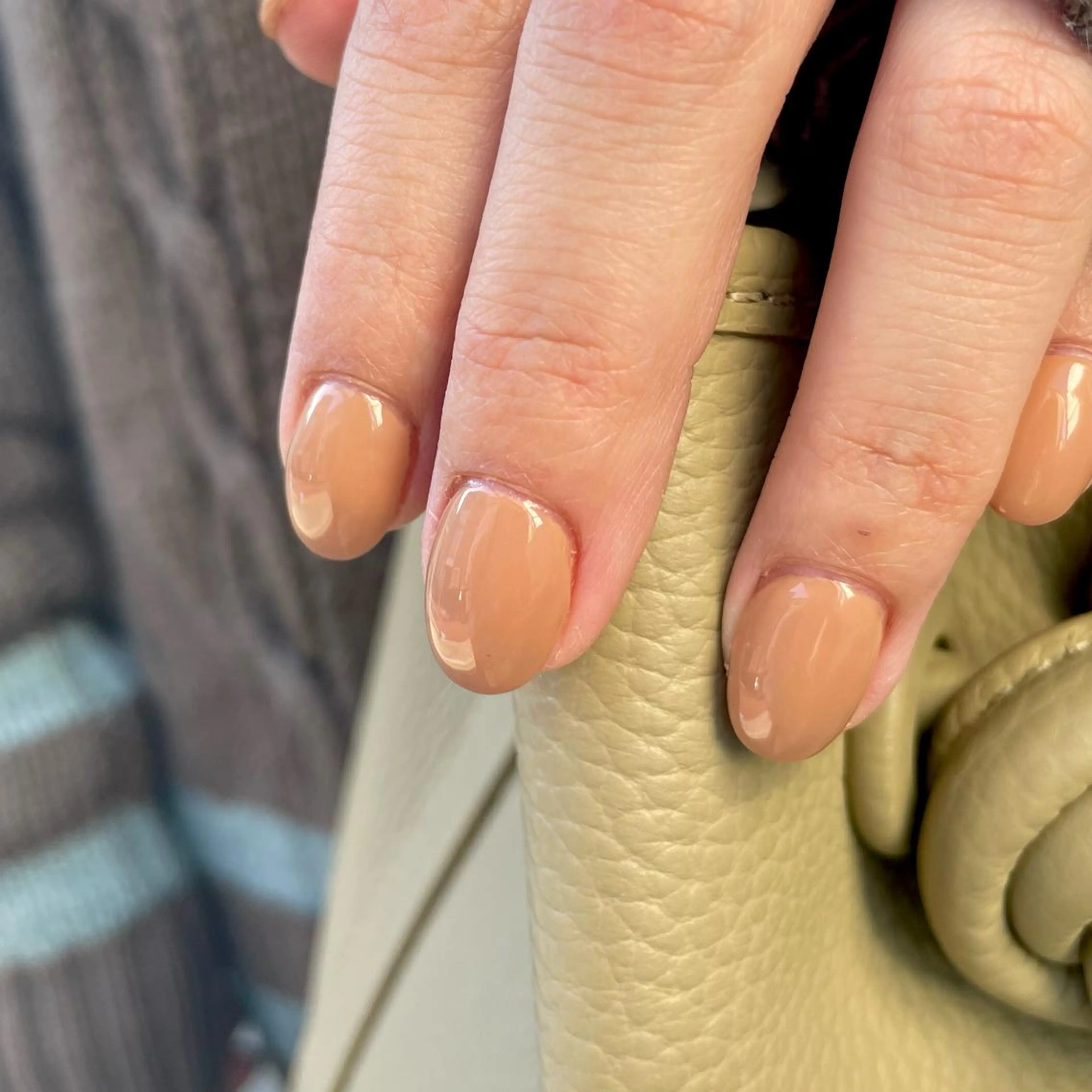 ネイル ワンカラーネイル 山藤 萌永のネイルデザイン