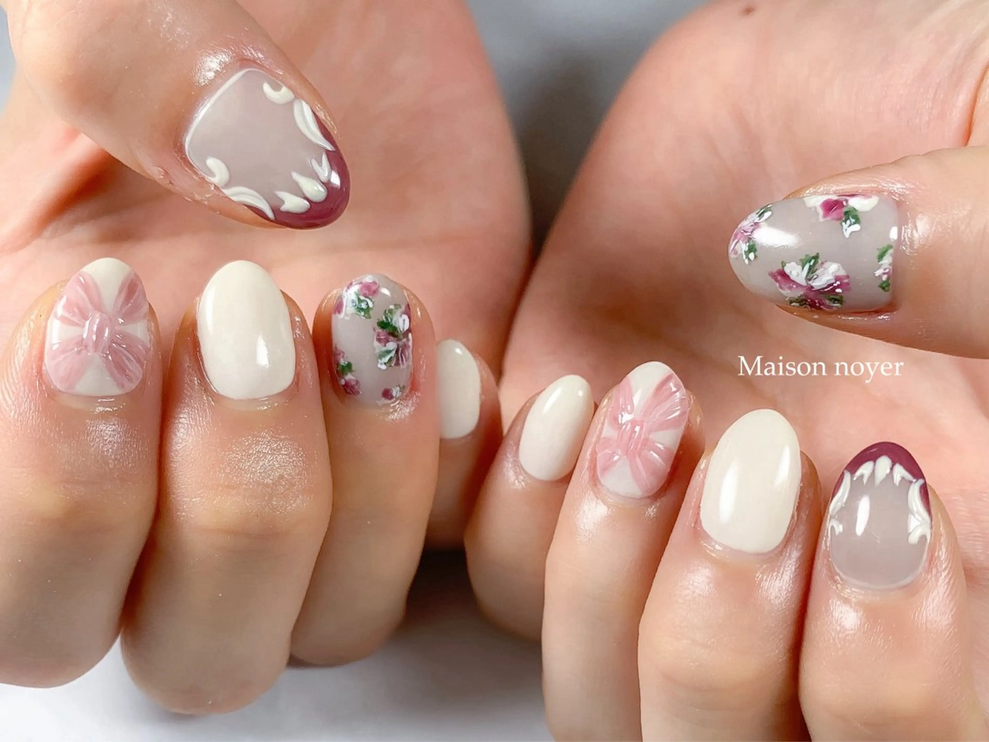 ネイル ハンドネイル Maison noyerのネイルデザイン