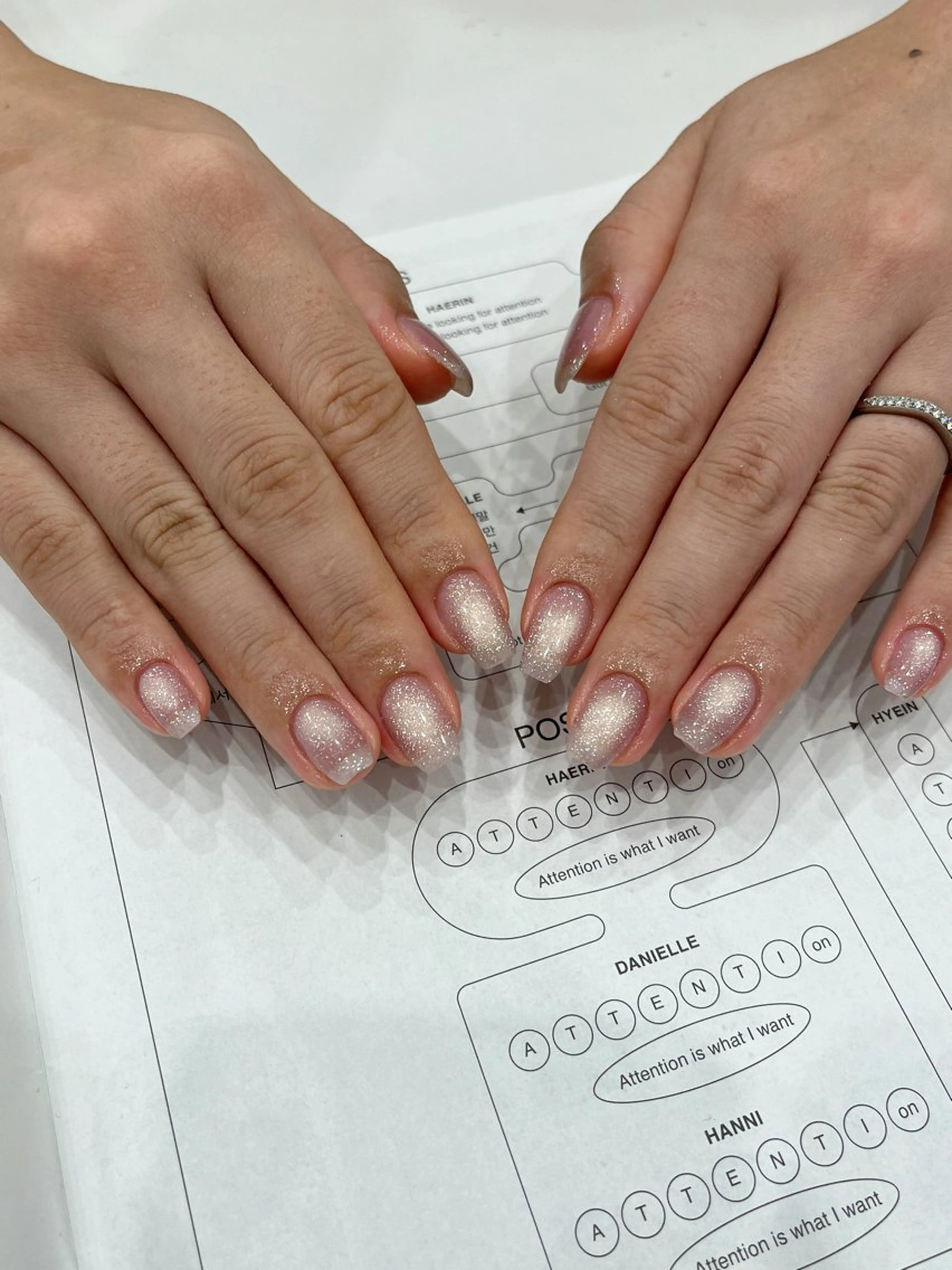 ネイル マグネットネイル ワンカラーネイル Kaede : 韓国ネイル🎀のネイルデザイン