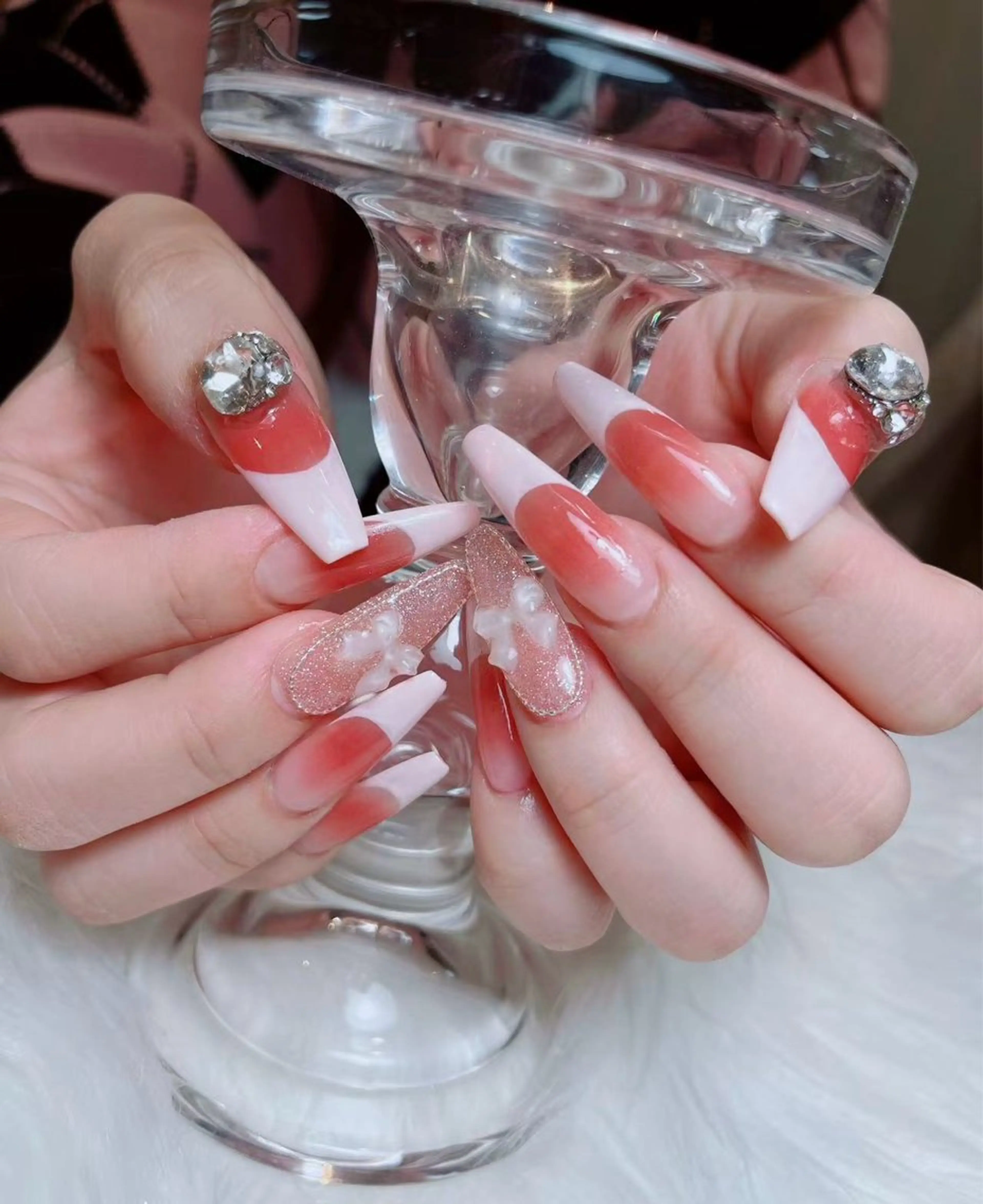 ネイル アートネイル チークネイル 長さ出し フットネイル フレンチネイル ハンドネイル RiRi北浦和 ネイル/マツエクのネイルデザイン