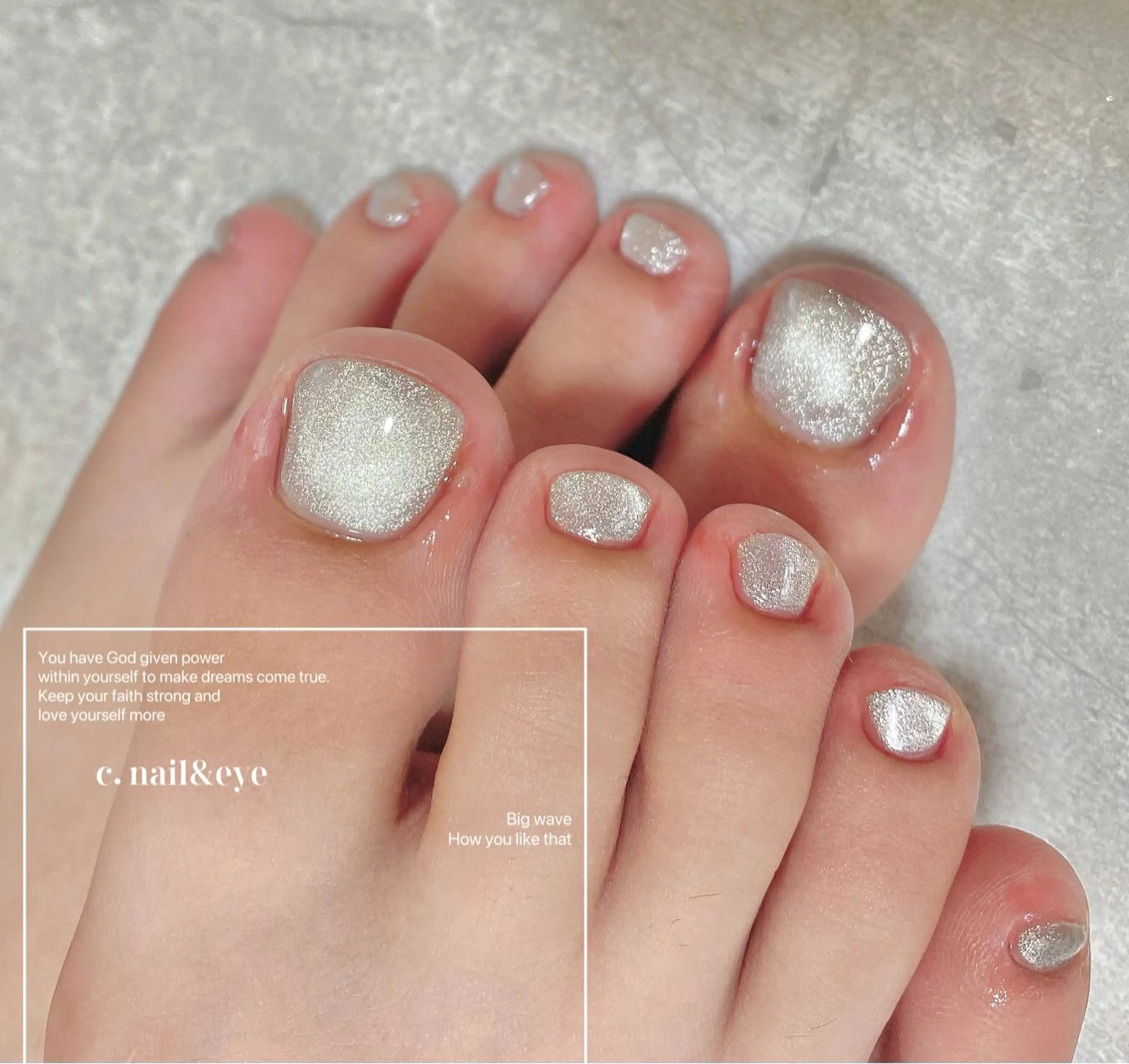 ネイル フットネイル C.Nail &Eye筑紫駅のネイルデザイン