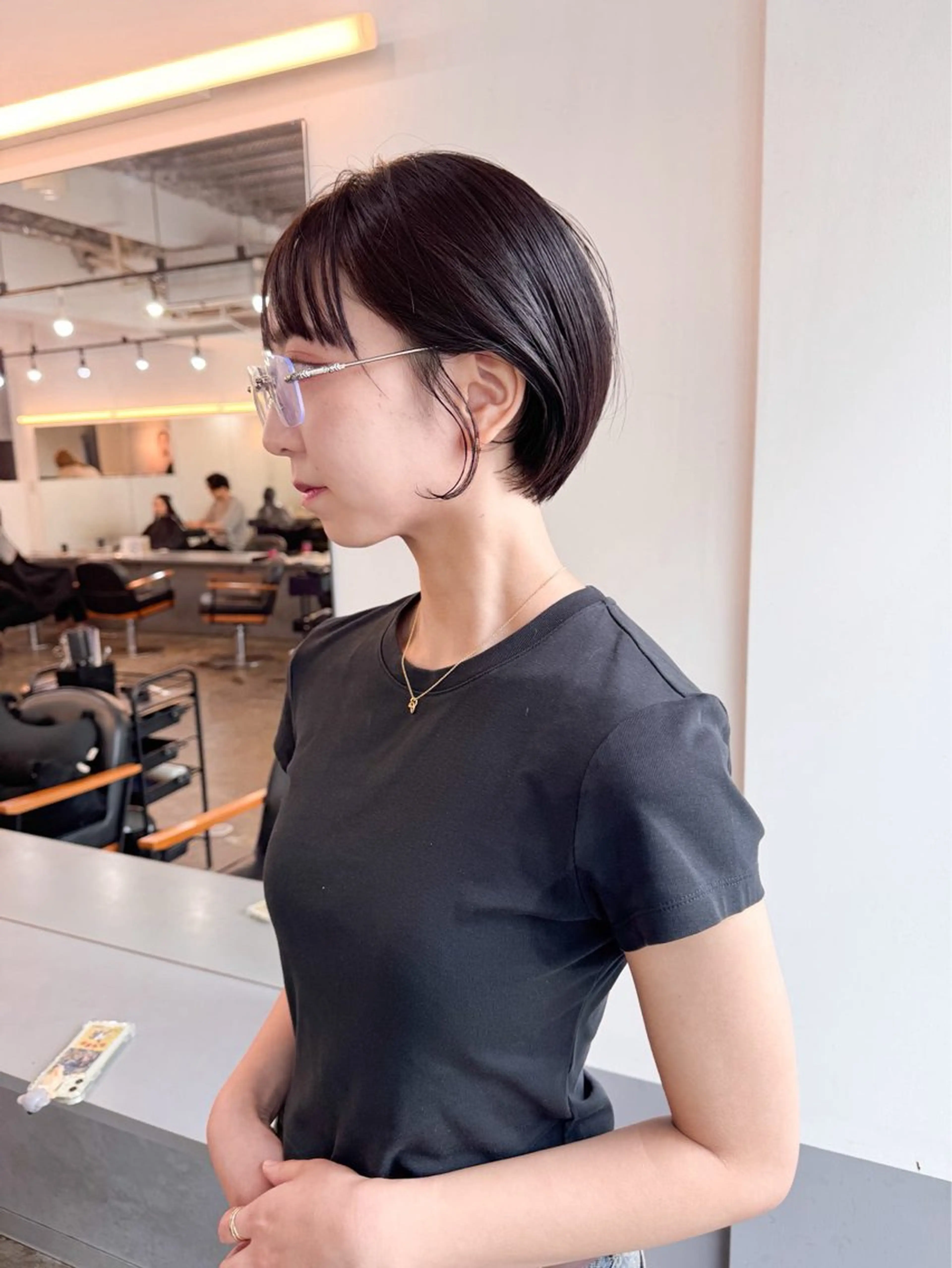 ⭐️練習モデル限定⭐️18時のみ⭐️ショートカット+ワンカラーの写真