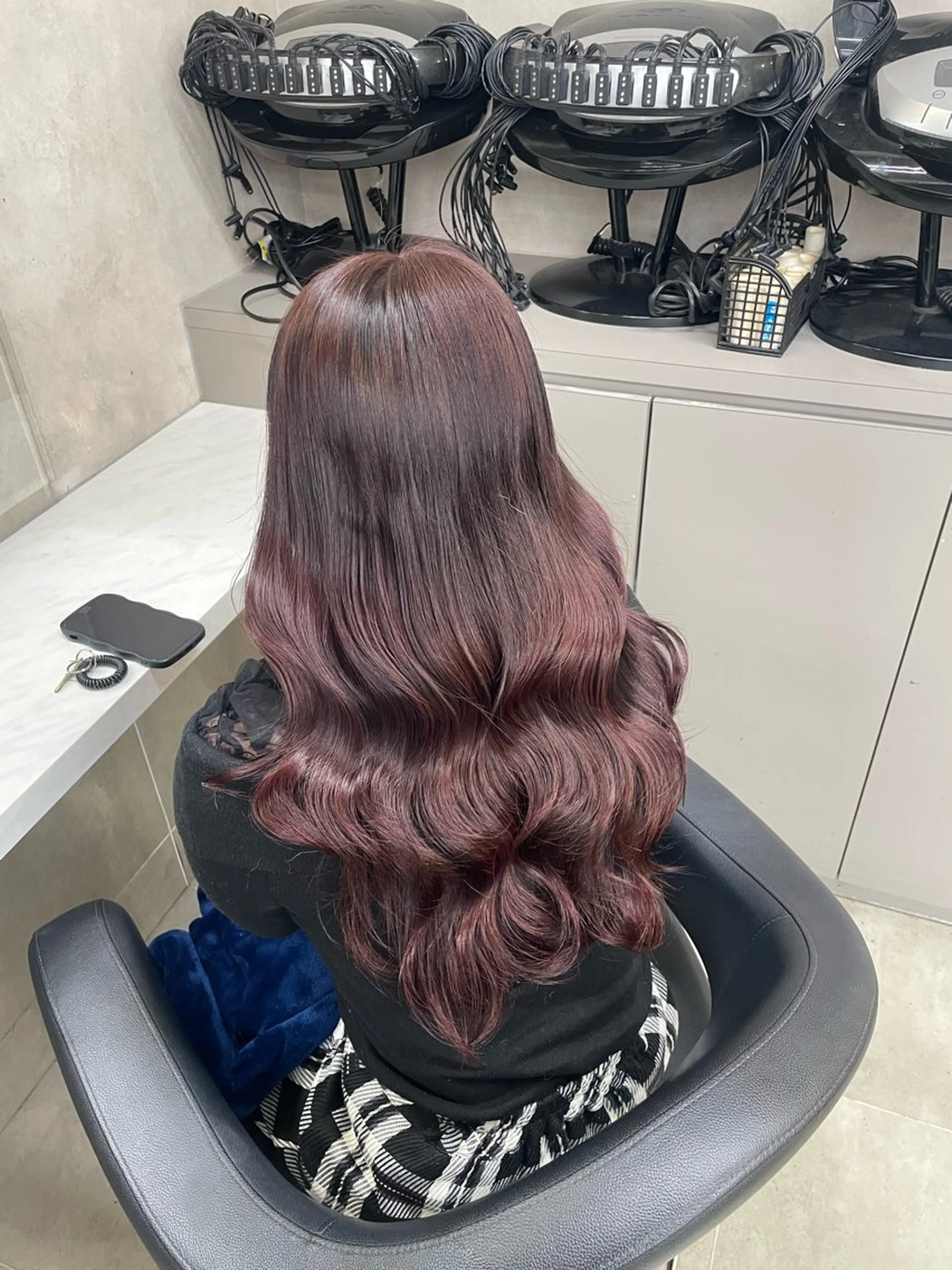 ロング カラー 🎀暖色/ラベンダー /paru🤍のヘアスタイル