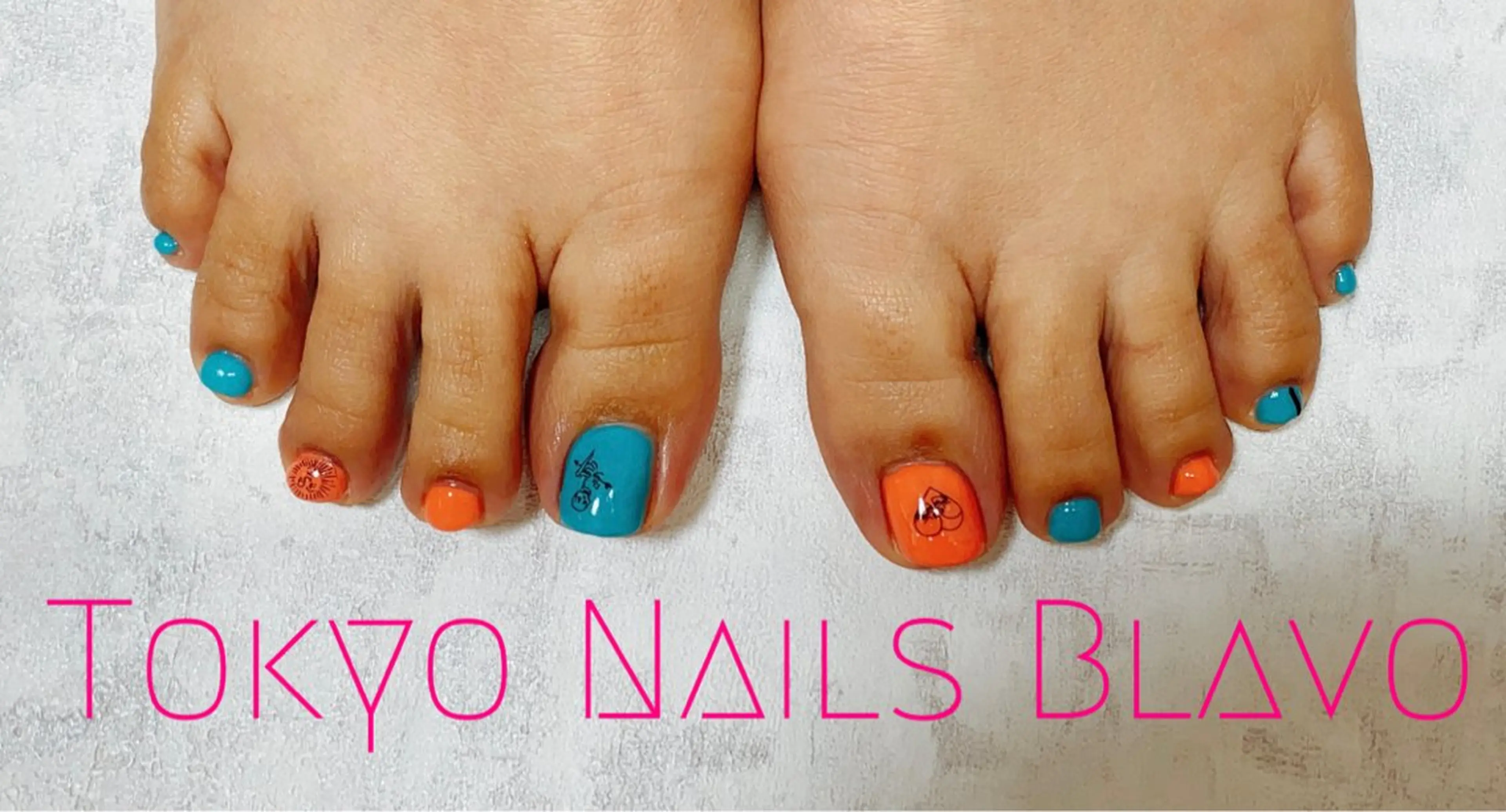 ネイル フットネイル T.N.B 山本陽子のネイルデザイン