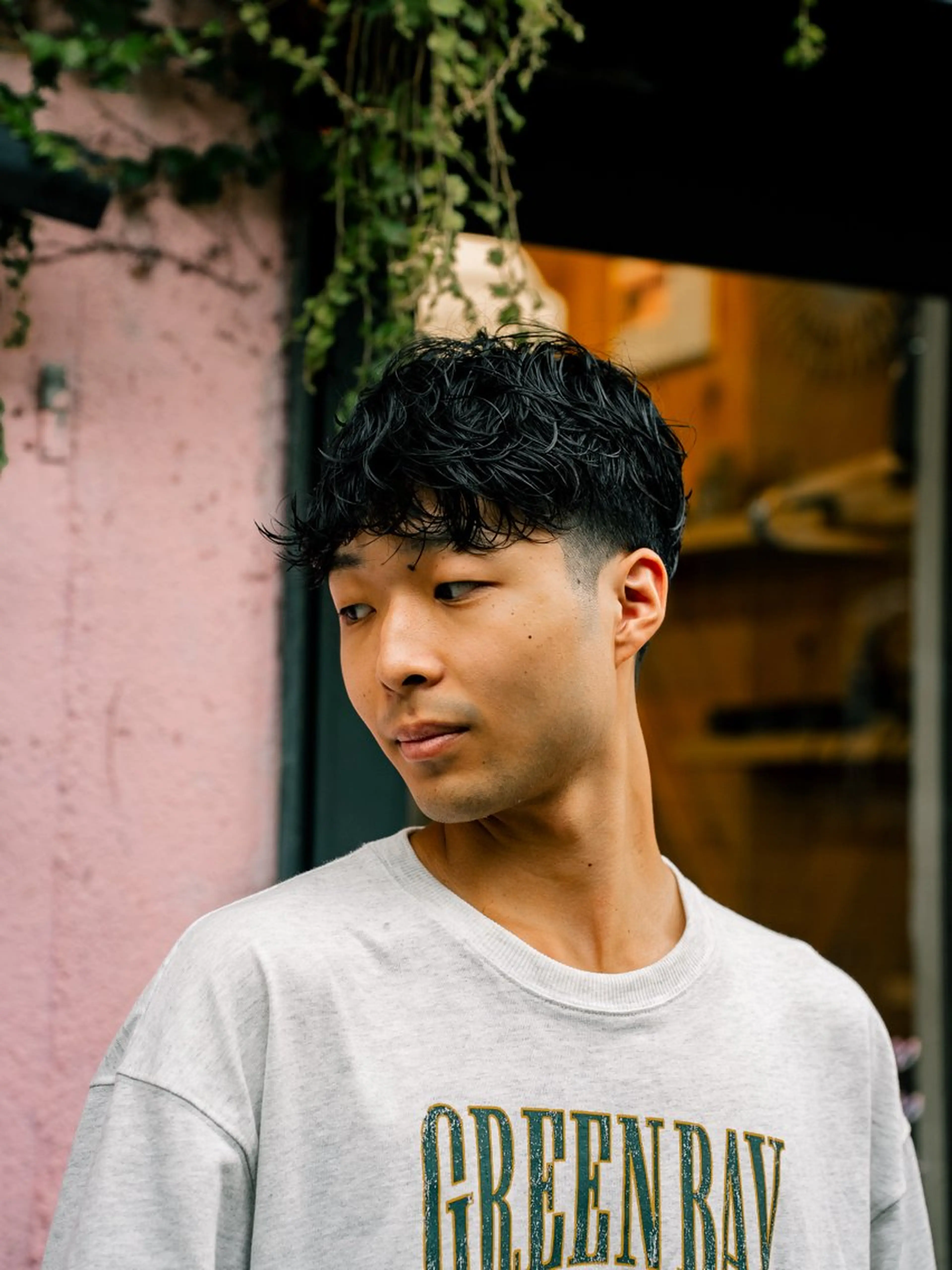 ショート カラー パーマ メンズ 🔗メンズサロン🔗 Kieのヘアスタイル