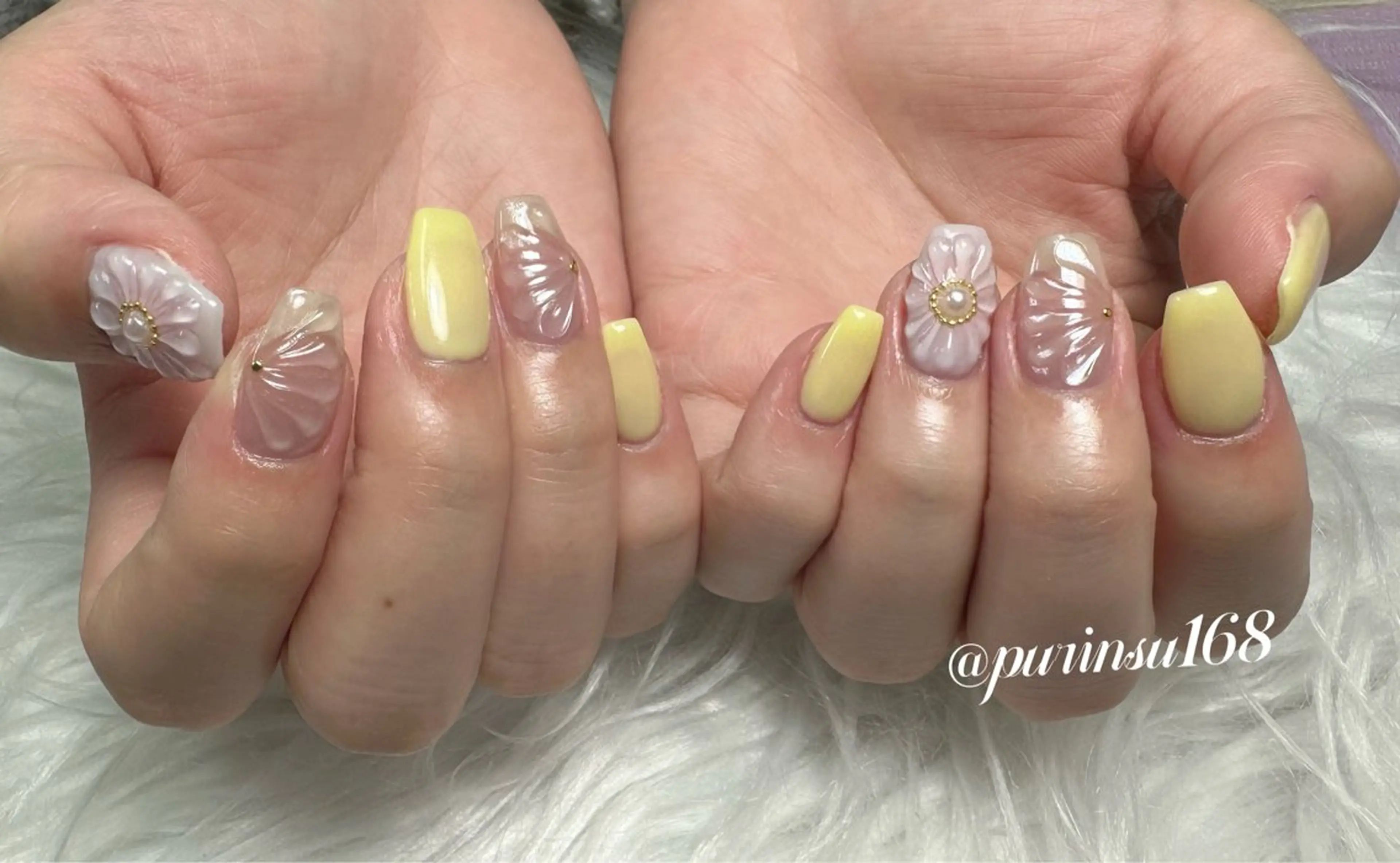 ネイル ハンドネイル 🎀ネイルサロン RIRI🎀のネイルデザイン