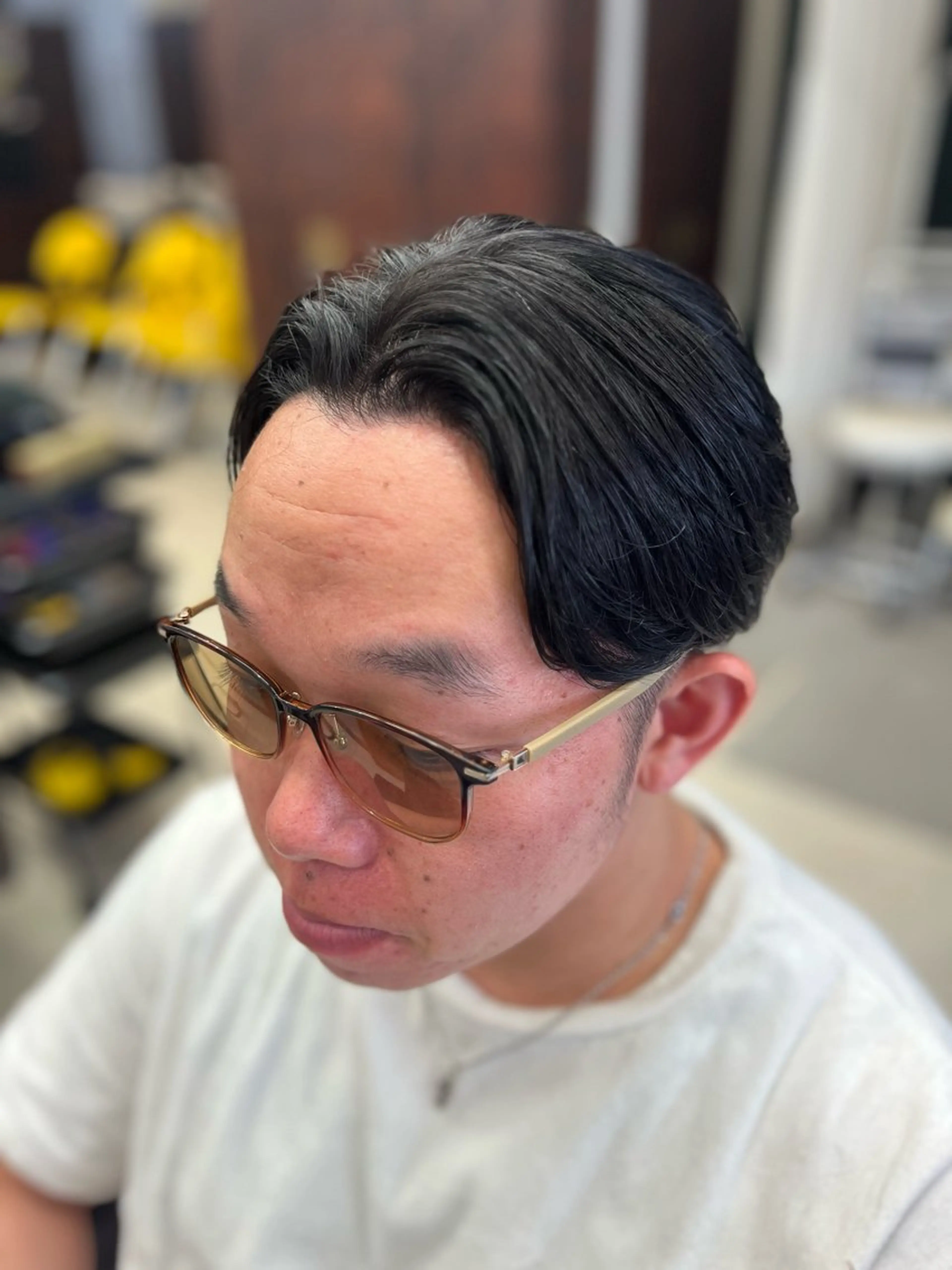 ショート パーマ メンズ メンズパーマ カット 小島 凜のヘアスタイル