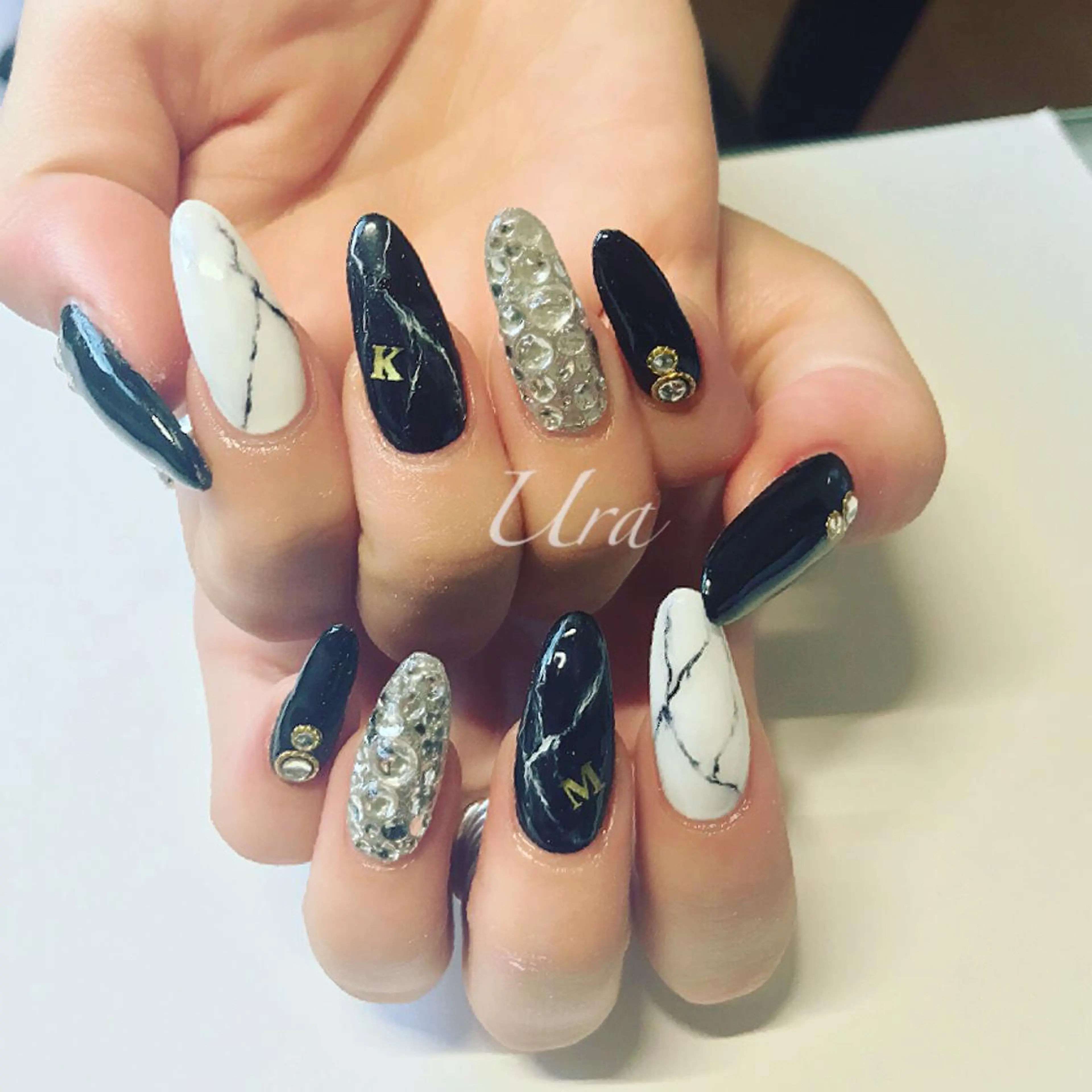 ネイル ストーンネイル UrakoNail 《nail》のネイルデザイン