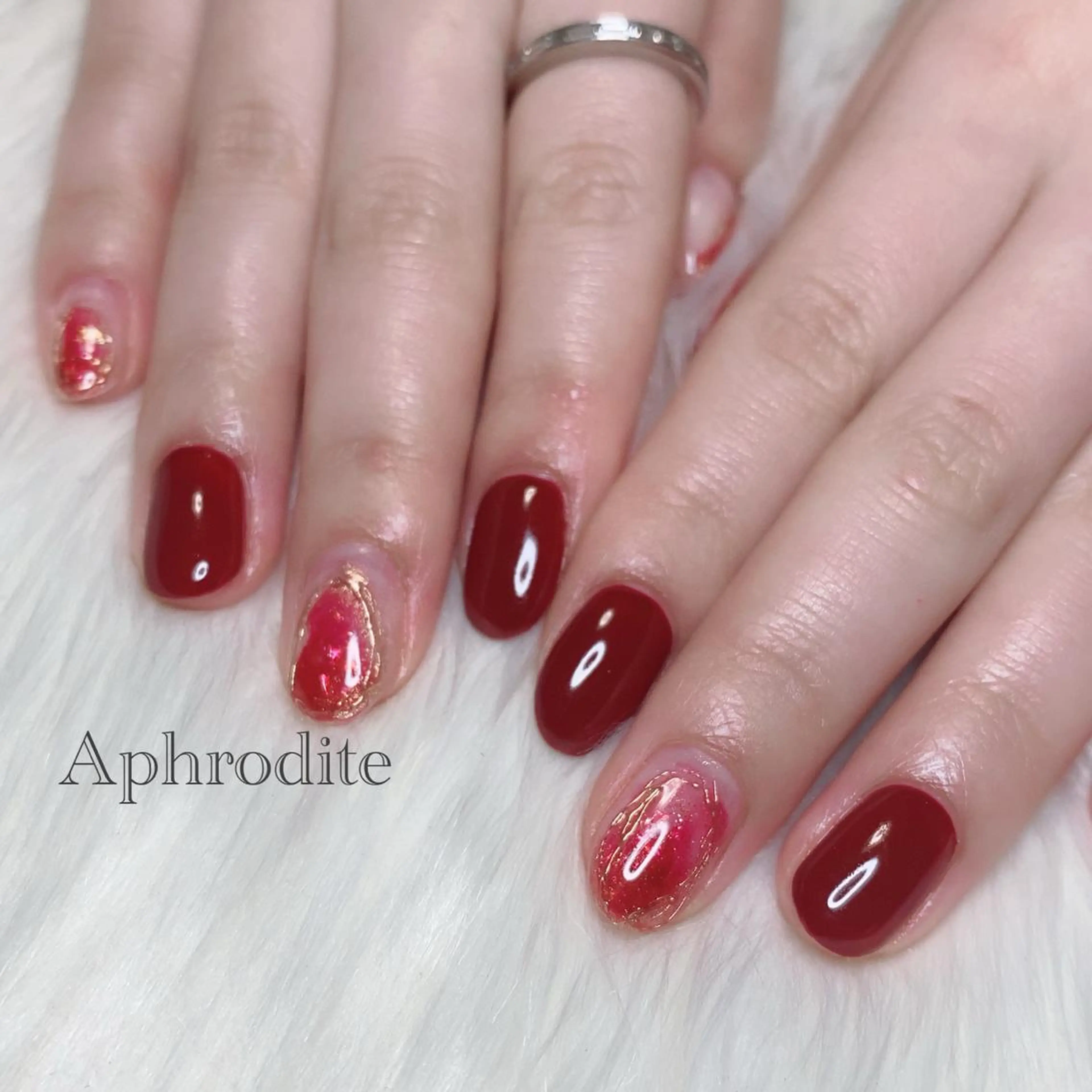 ネイル Aphrodite パラジェル認定サロンのネイルデザイン