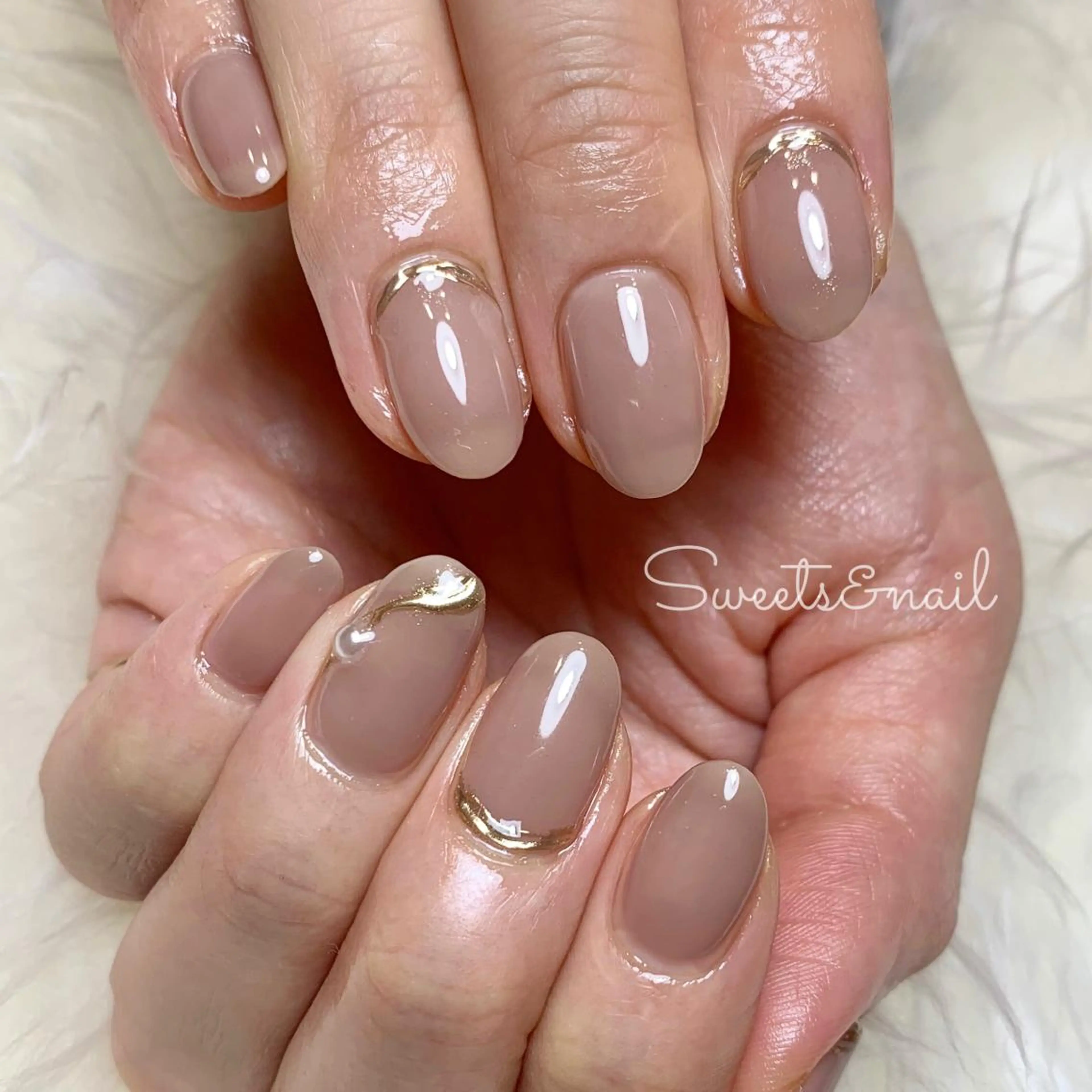 ネイル ジェルネイル Sweets& nail みなこのネイルデザイン