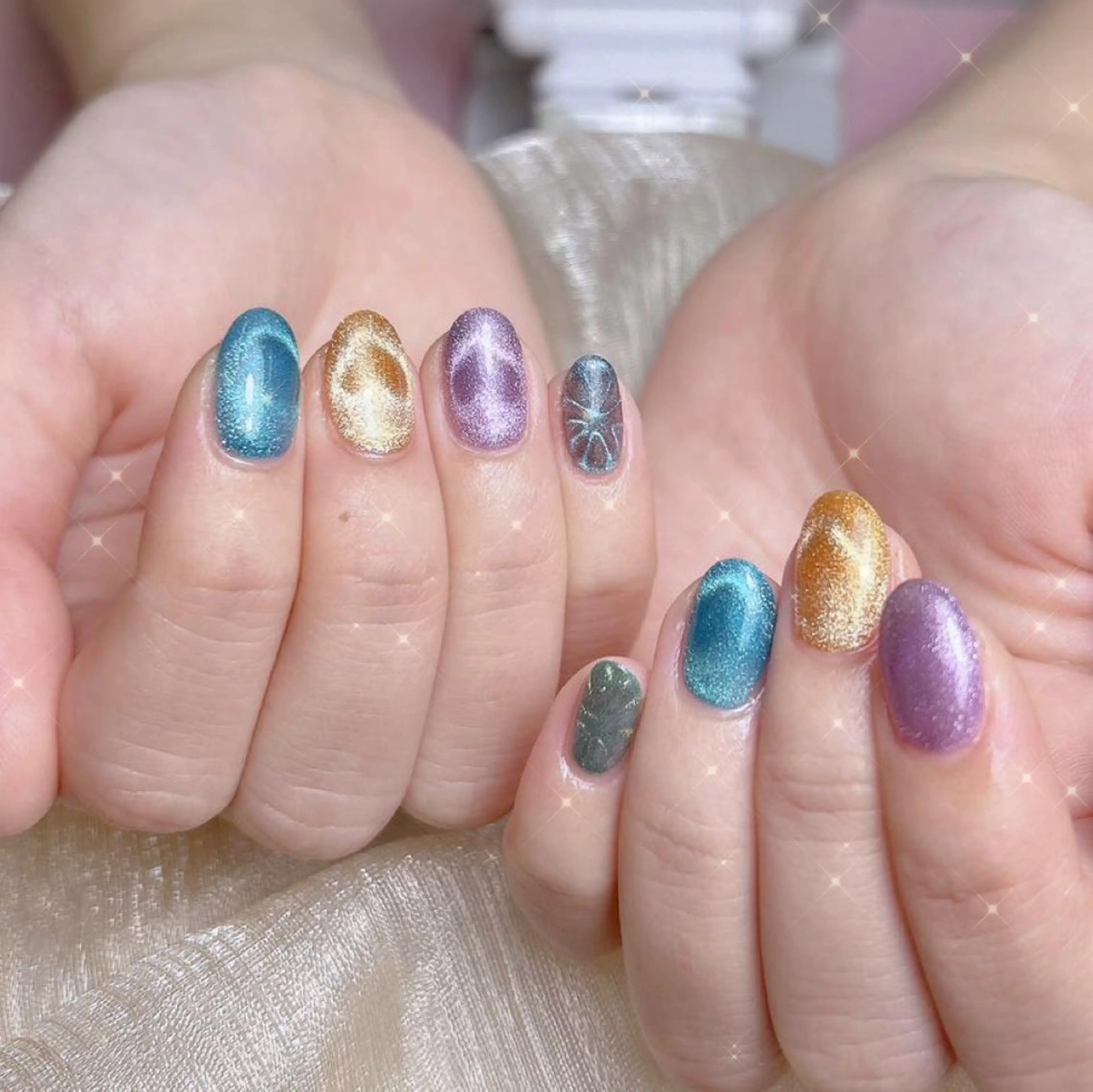 ネイル ハンドネイル 福 莉那のネイルデザイン