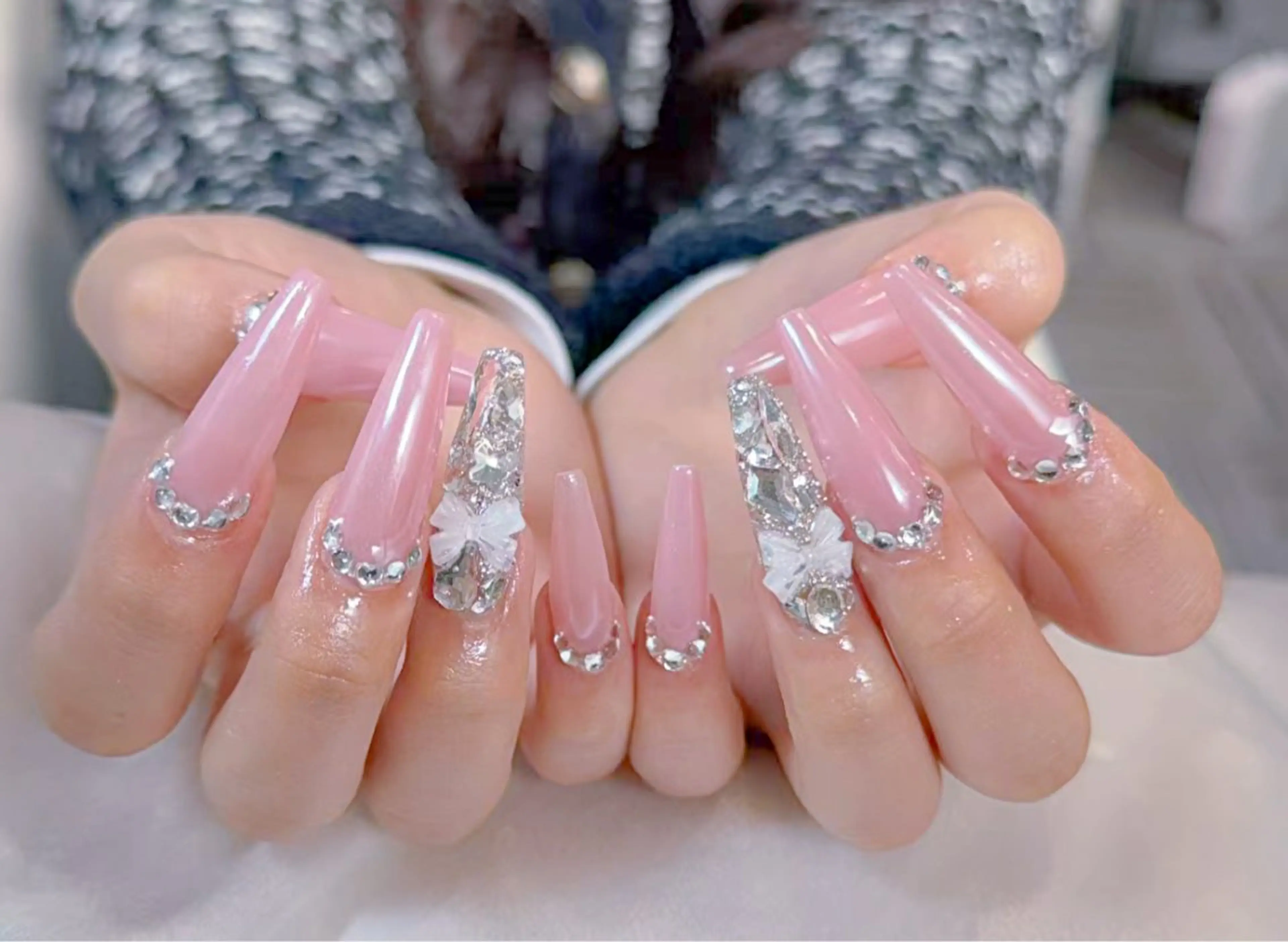 ネイル ハンドネイル ハンドケア you美nail所属・sunnynail 小桃のネイルデザイン