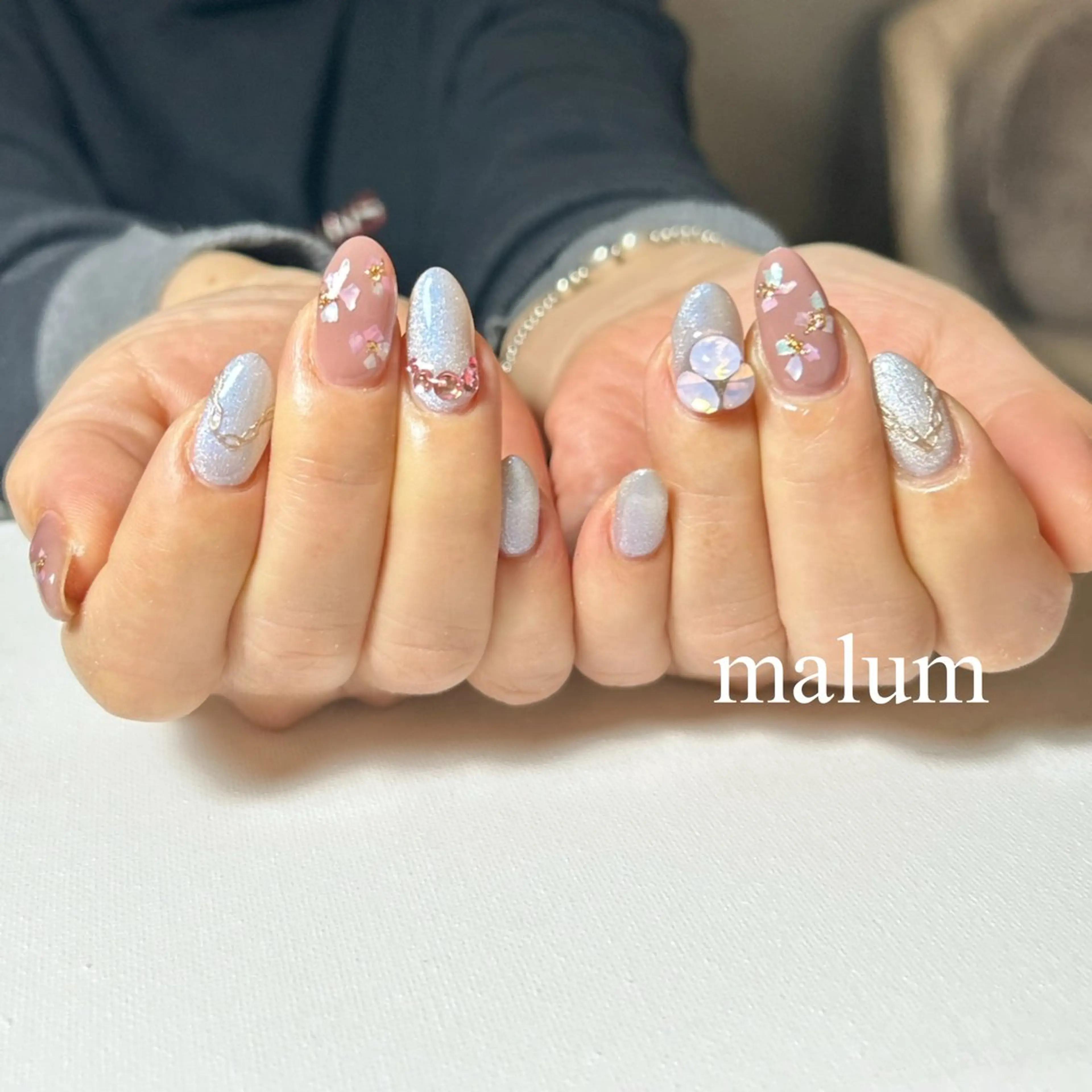 ネイル ハンドネイル malum nailのネイルデザイン
