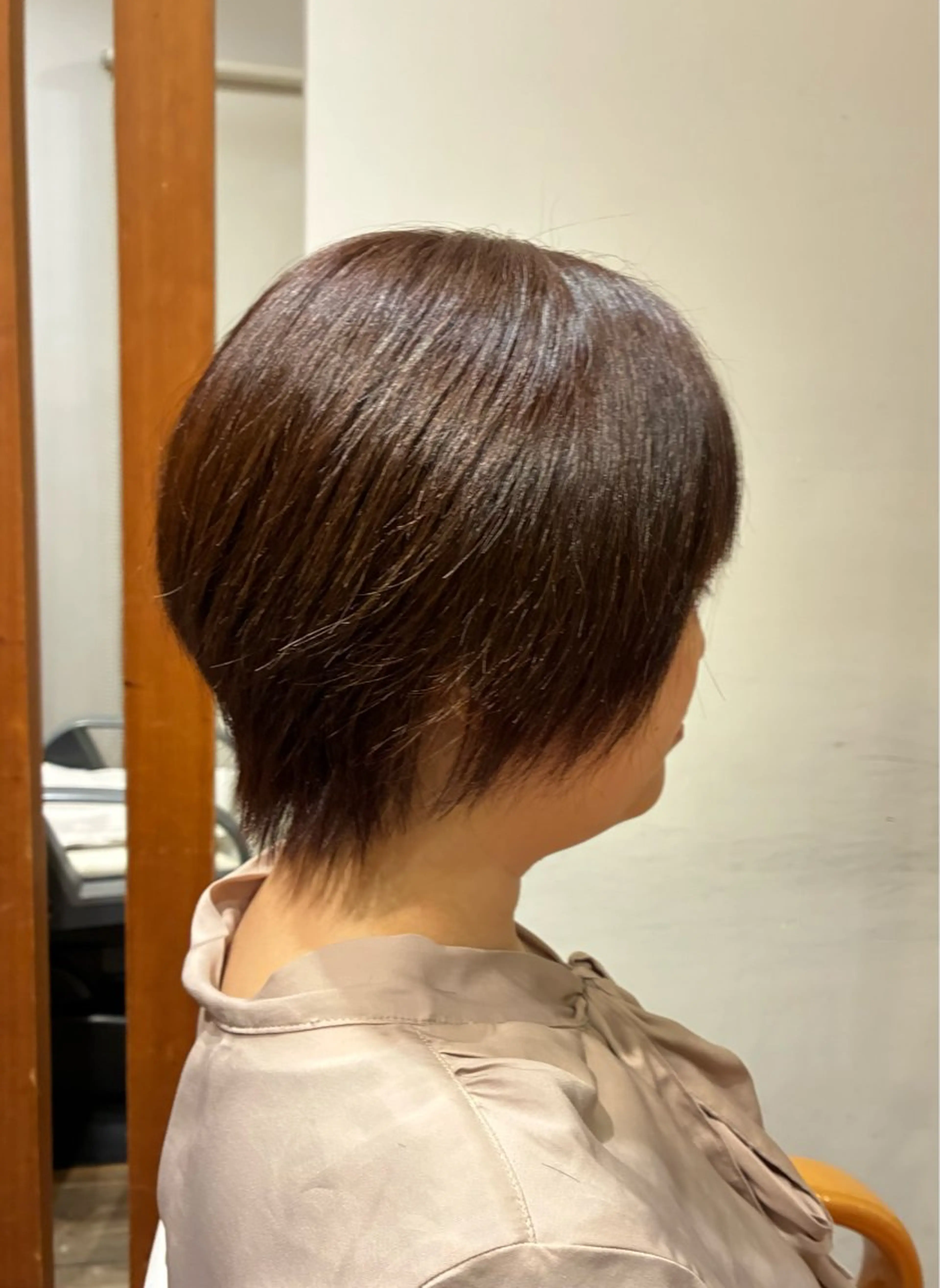 ショート カット 友永 風歌のヘアスタイル
